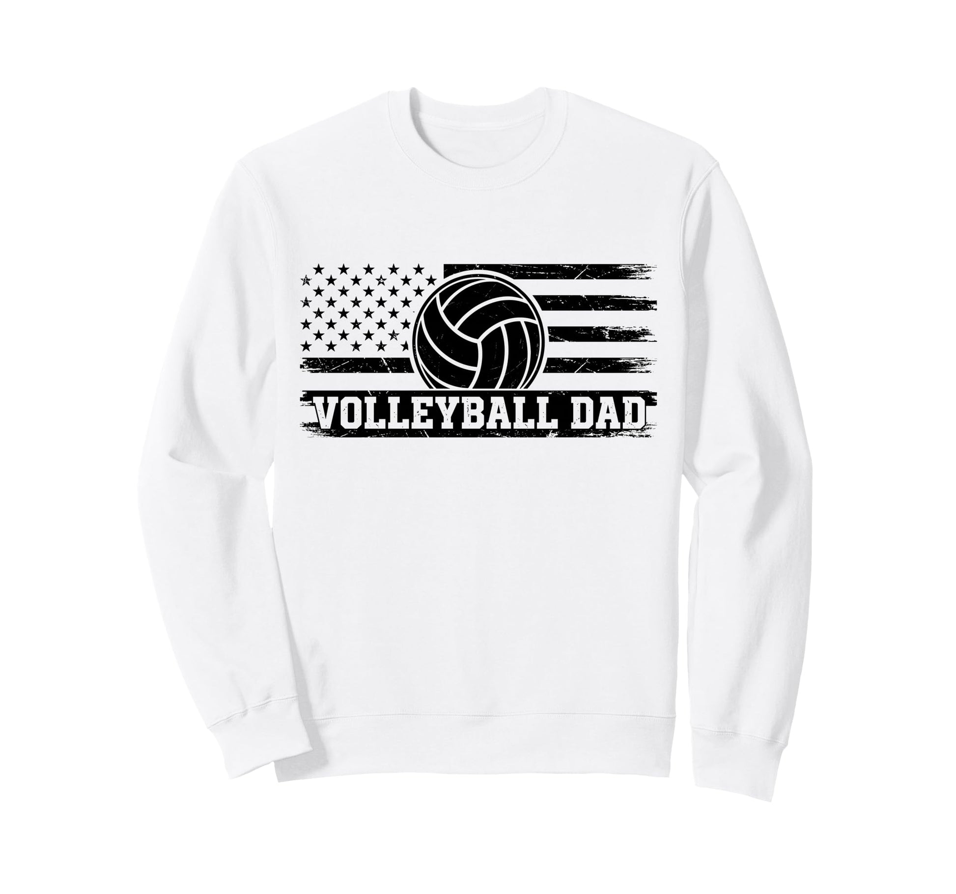 Fathers Day Daddy Papa Volleyball Sweatshirt - Streetwear Style for Adults - T-Shirt, Sweatshirt, Hoodie