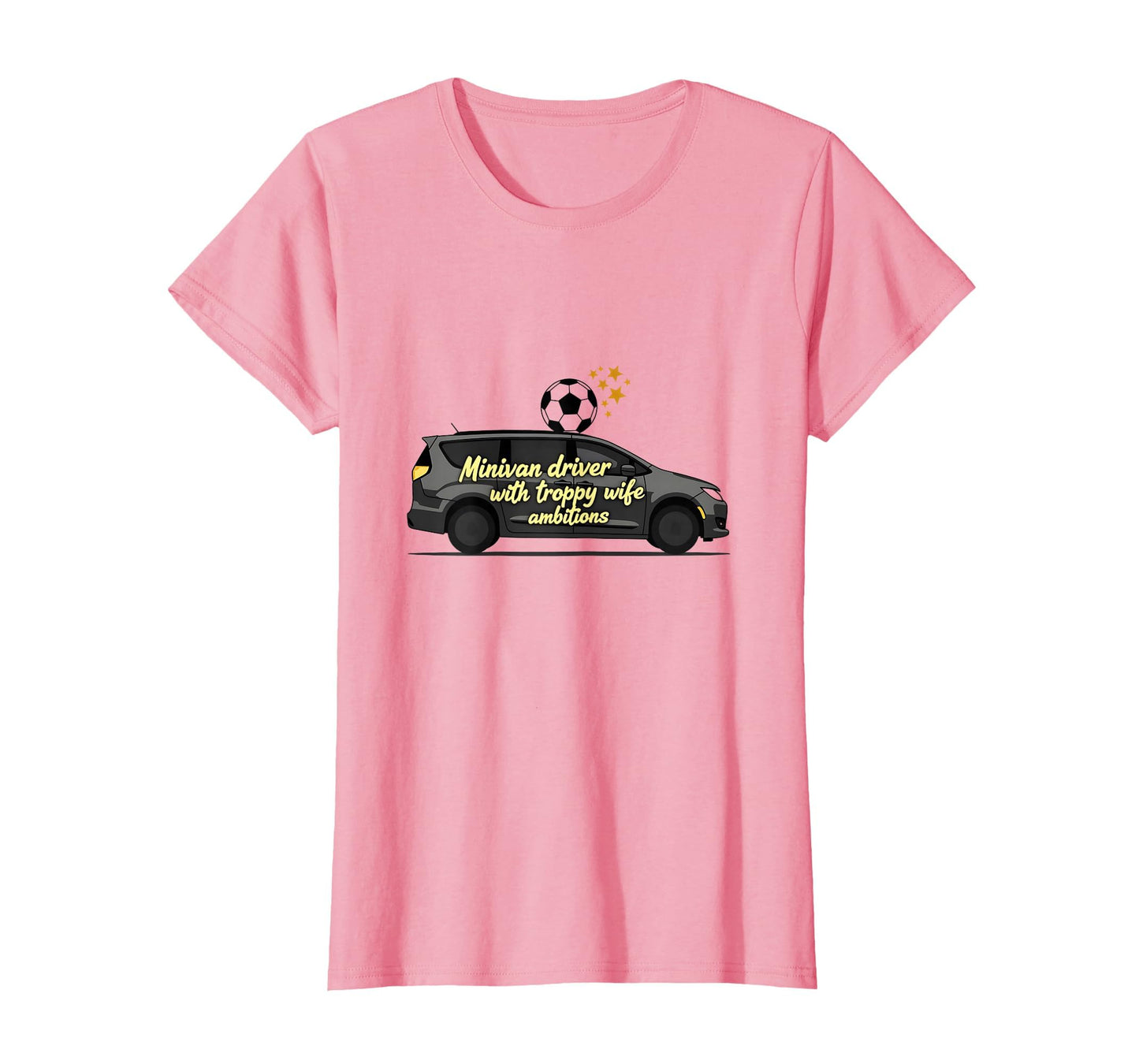 Soccer Mom Minivan Driver Trophy T-Shirt - Aesthetic Graphic for Adults - T-Shirt, Sweatshirt, Hoodie
