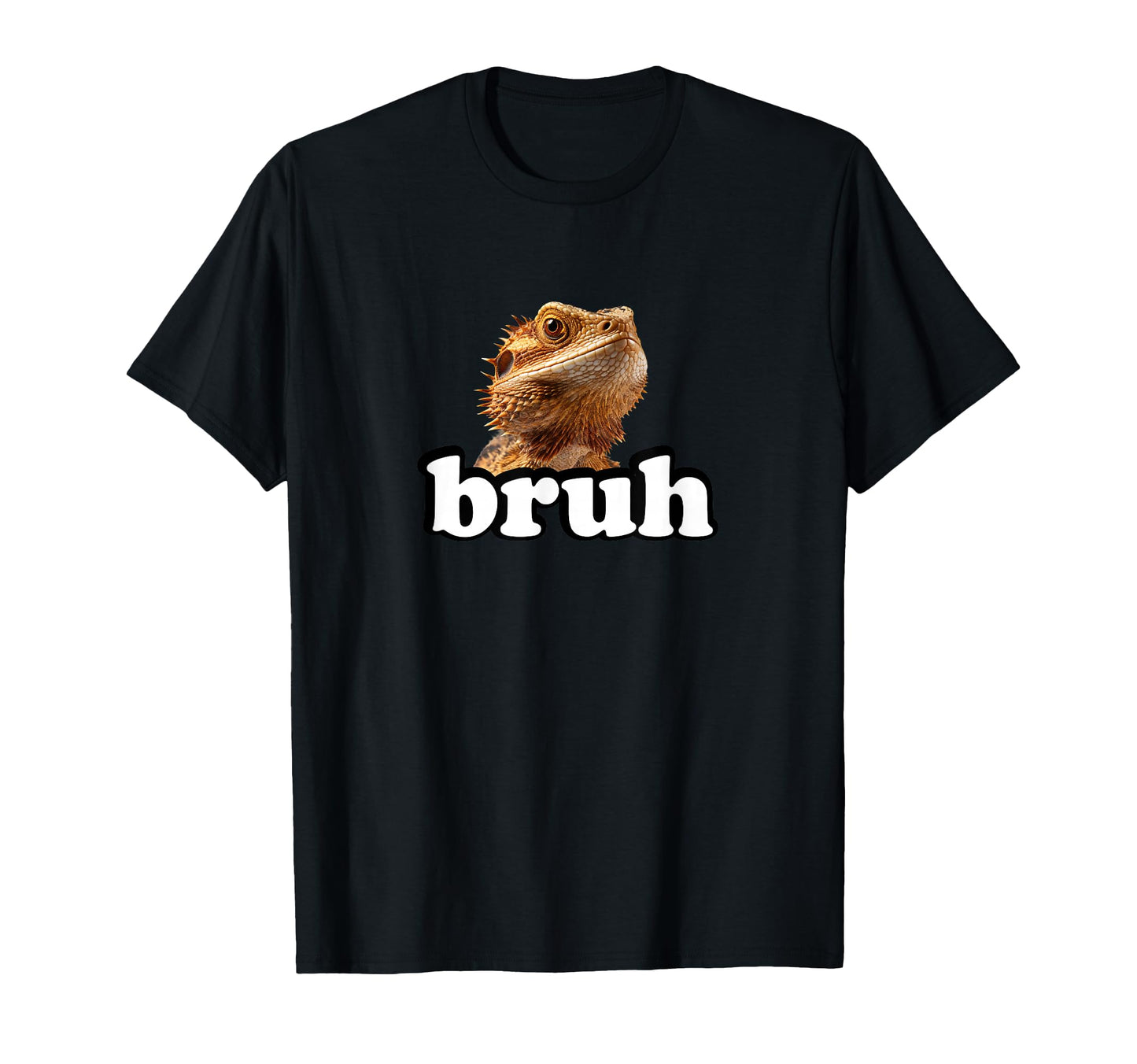 Mens Bro Tiny Dinosaur Bruh Bearded T-Shirt - Minimalist Print for Adults - T-Shirt, Sweatshirt, Hoodie