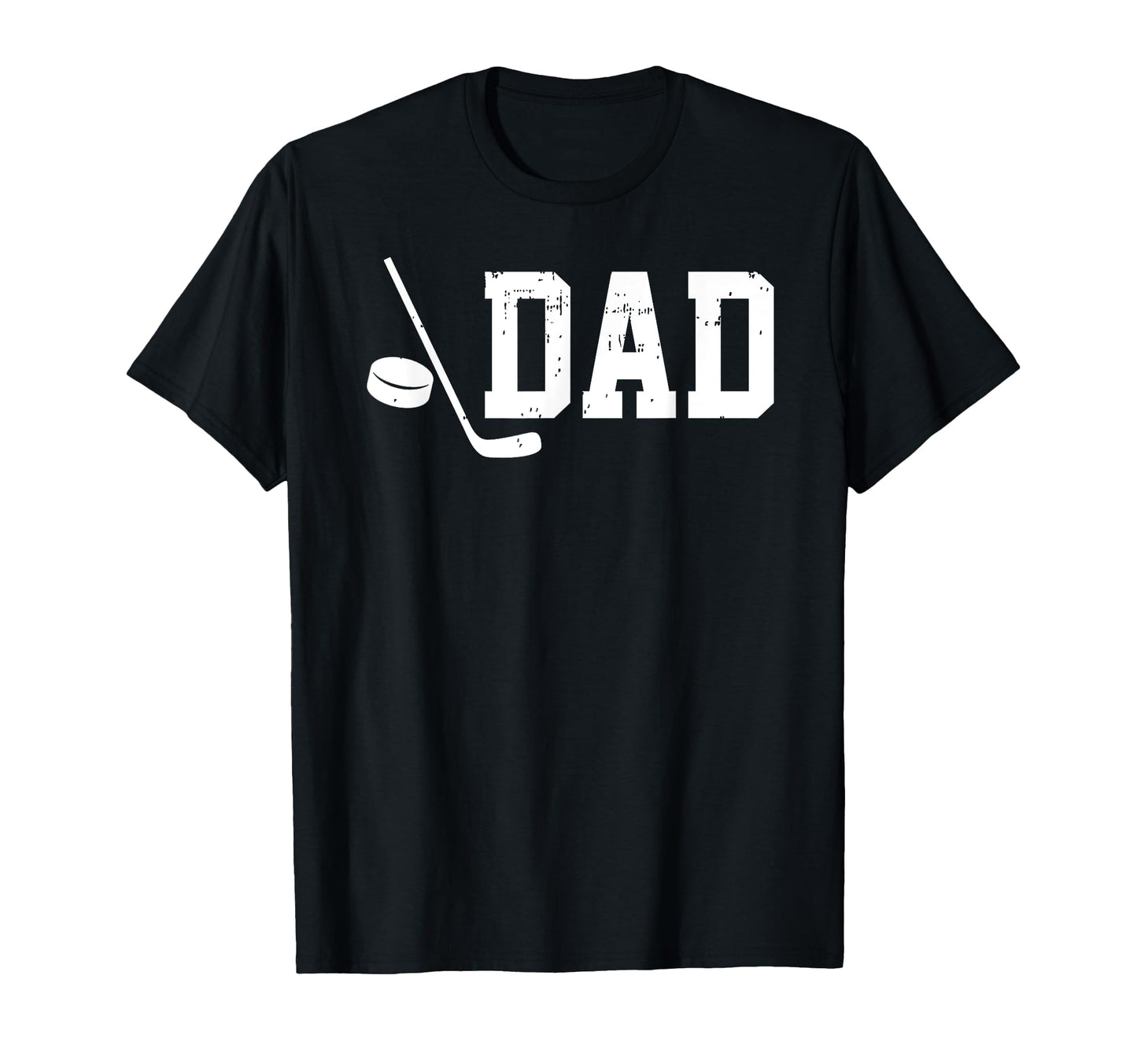 Number One Hockey Dad Fathers Day T-Shirt - Custom Art Print for Adults - T-Shirt, Sweatshirt, Hoodie