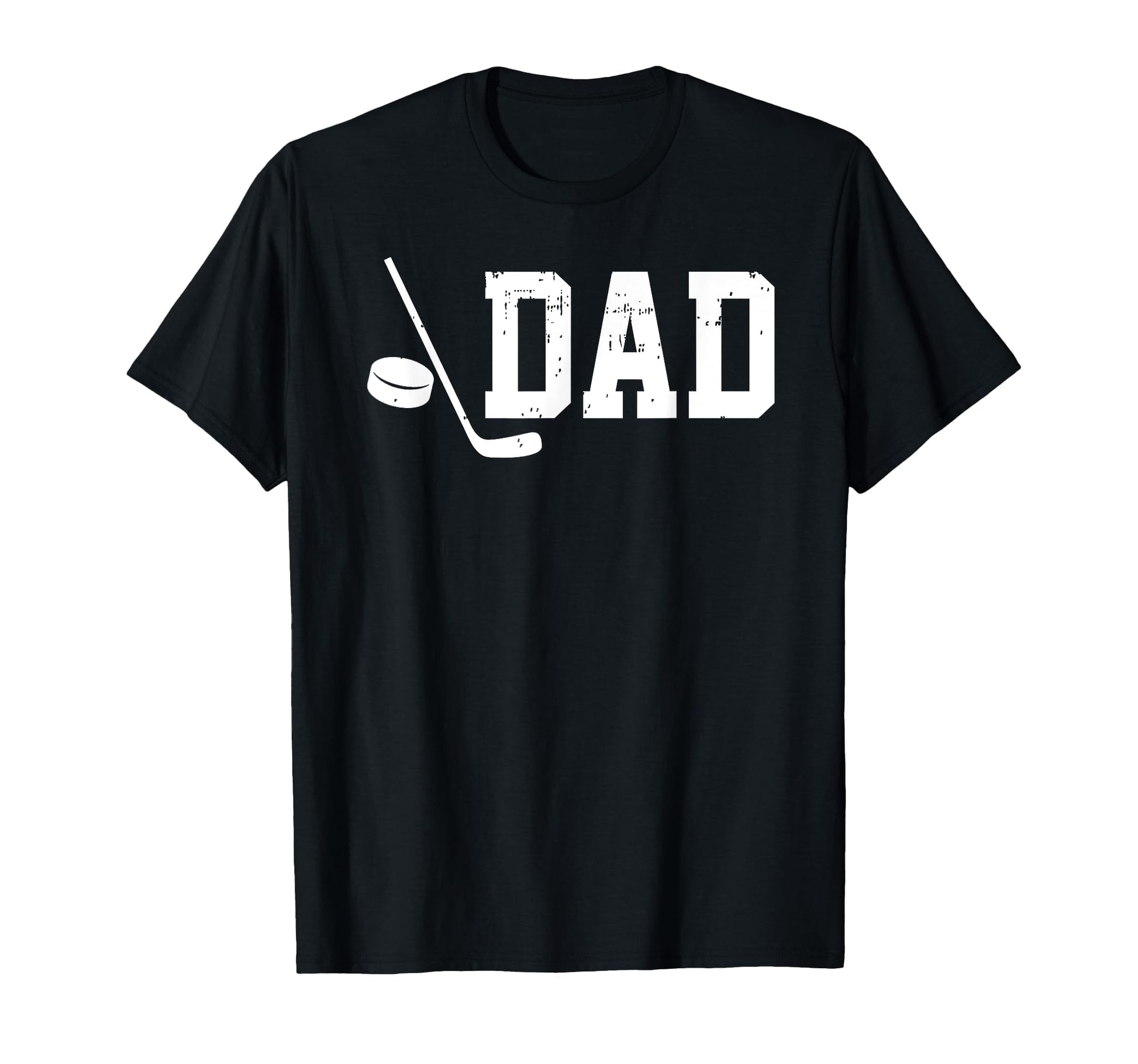 Number One Hockey Dad Fathers Day T-Shirt - Custom Art Print for Adults - T-Shirt, Sweatshirt, Hoodie
