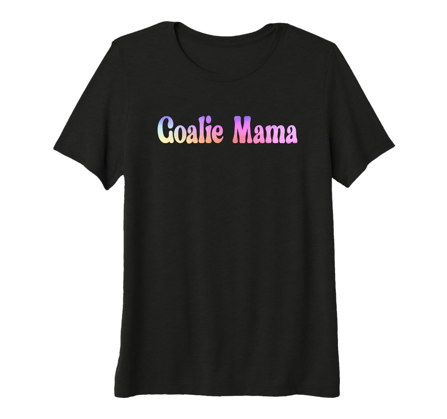 Womens Goalie Mama Goalie Mom Lacrosse T-Shirt - Custom Art Print Unisex - T-Shirt, Sweatshirt, Hoodie