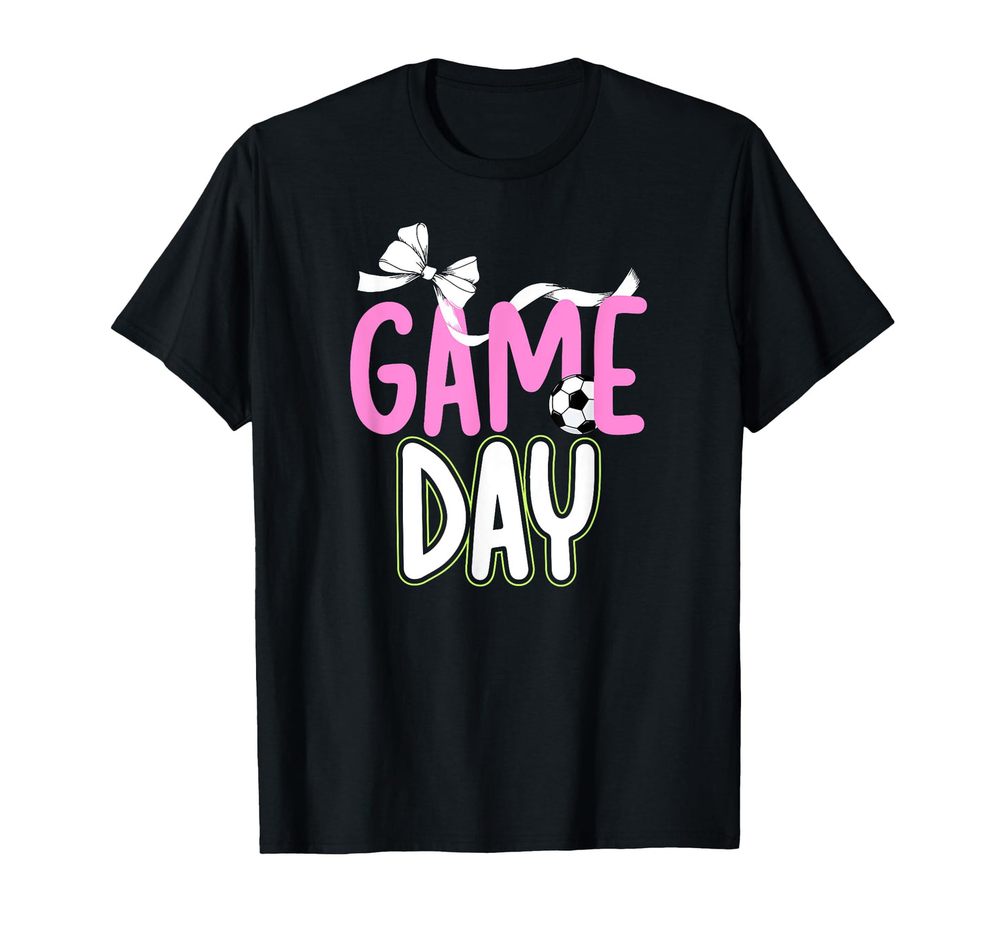 Game Day Soccer Preppy Soccer Game Day T-Shirt - Unique Graphic for Adults - T-Shirt, Sweatshirt, Hoodie