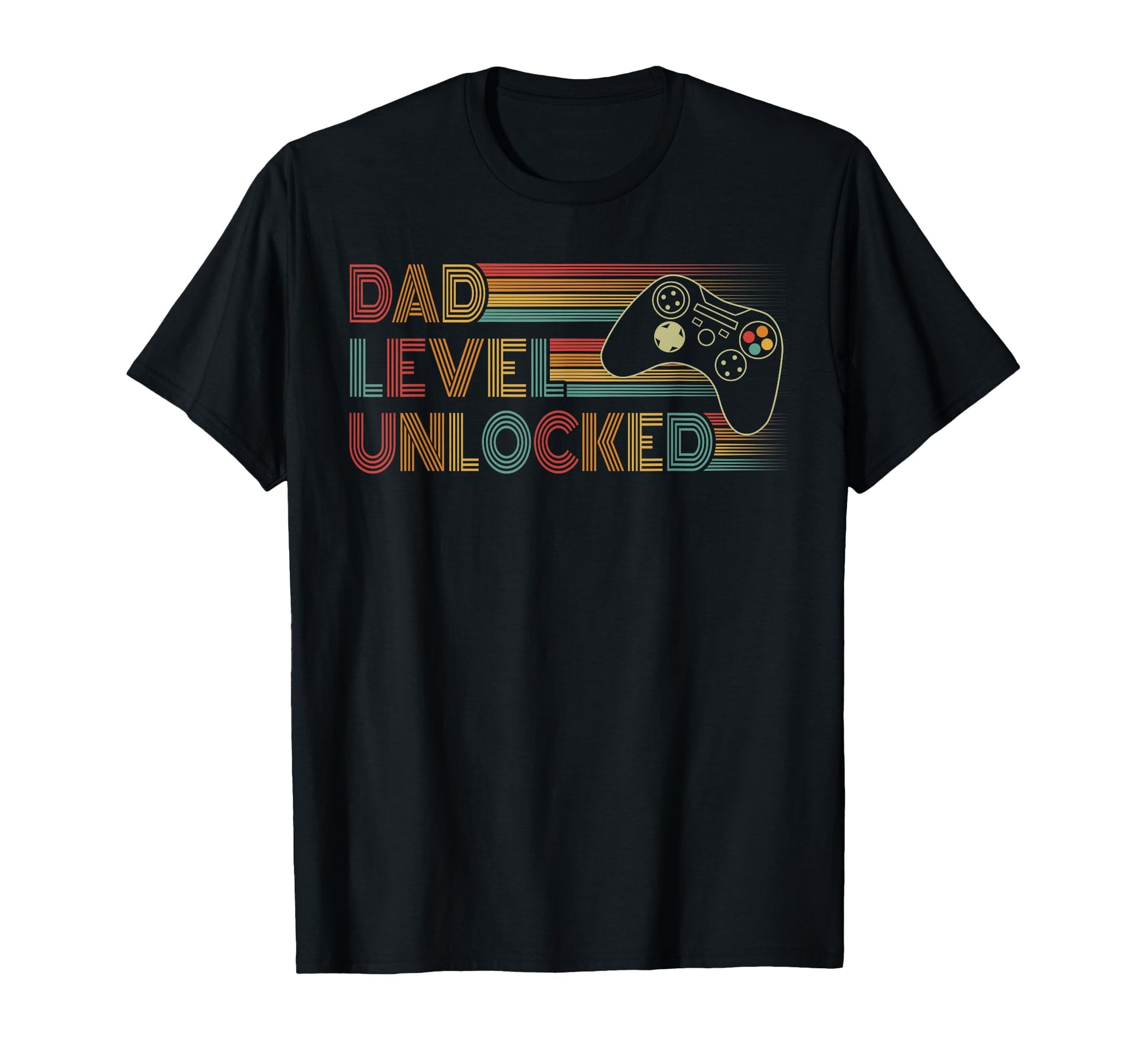 Funny New Dad Dad Level Unlocked T-Shirt - Novelty Apparel Men Women - T-Shirt, Sweatshirt, Hoodie