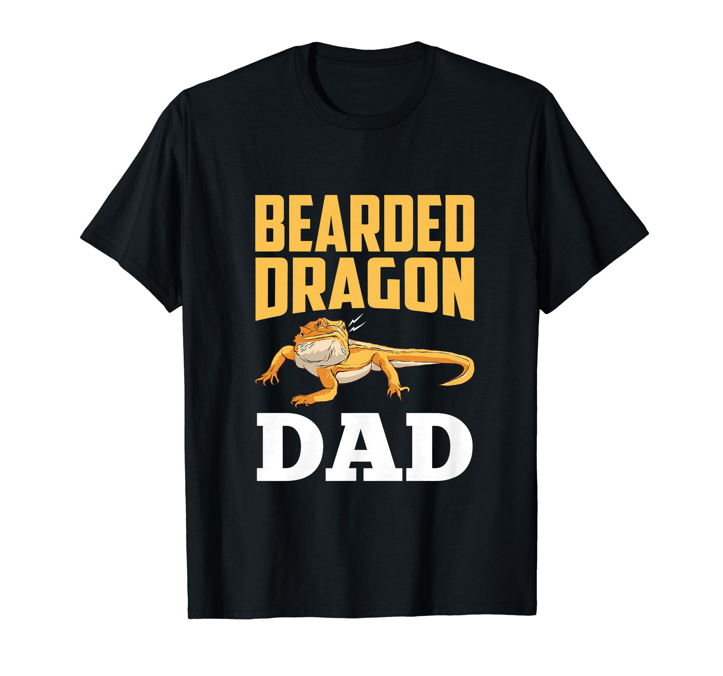 Bearded Dragon Dad Lover Pet Reptile T-Shirt - Minimalist Print for Adults - T-Shirt, Sweatshirt, Hoodie