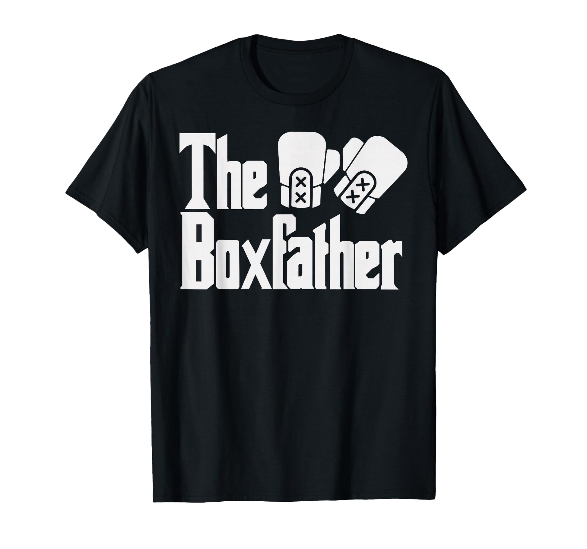 Funny Fathers Day Box Father Boxing T-Shirt - Custom Art Print Unisex - T-Shirt, Sweatshirt, Hoodie