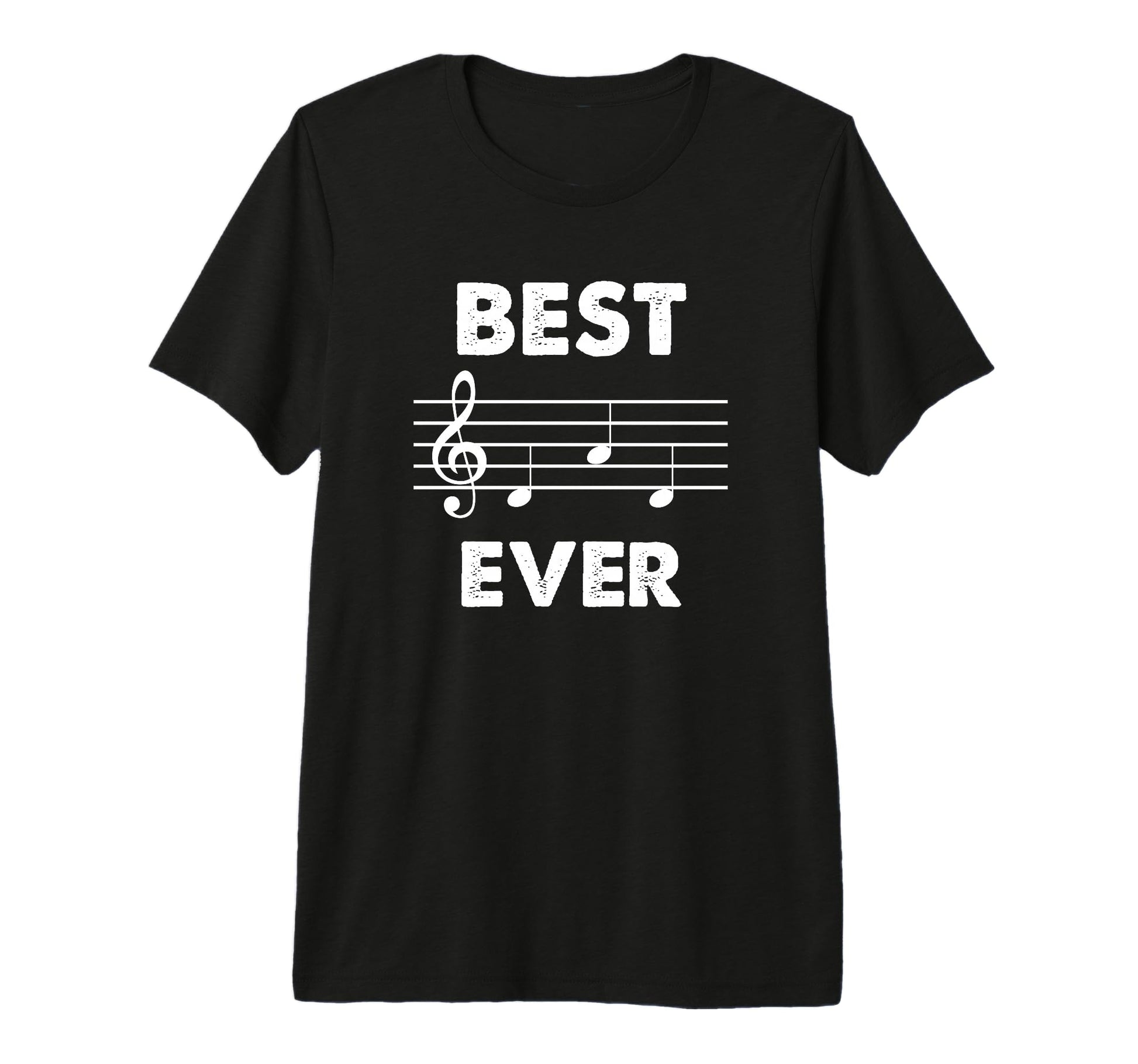 Best Dad Ever Treble Clef Musician Tri T-Shirt - Aesthetic Graphic Unisex - T-Shirt, Sweatshirt, Hoodie