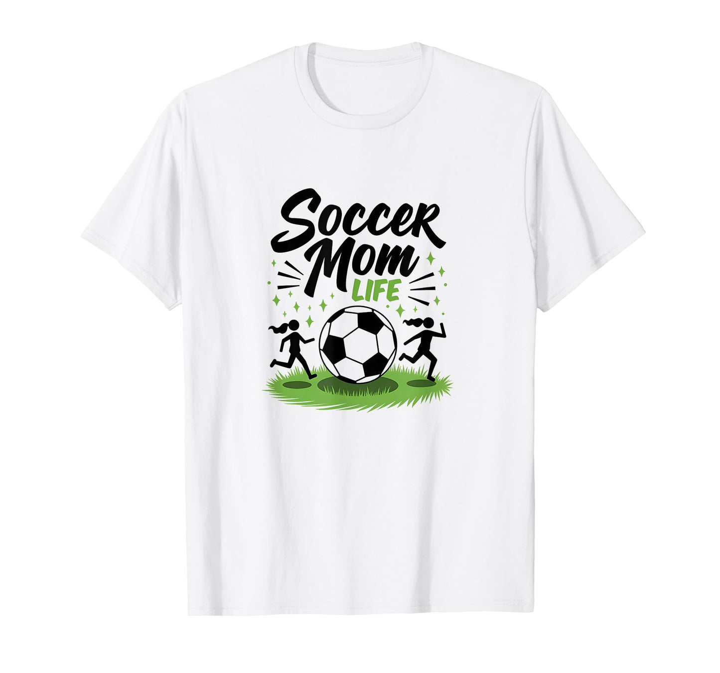Soccer Mom Life Proud Parent Team Sweatshirt - Novelty Apparel for Adults - T-Shirt, Sweatshirt, Hoodie