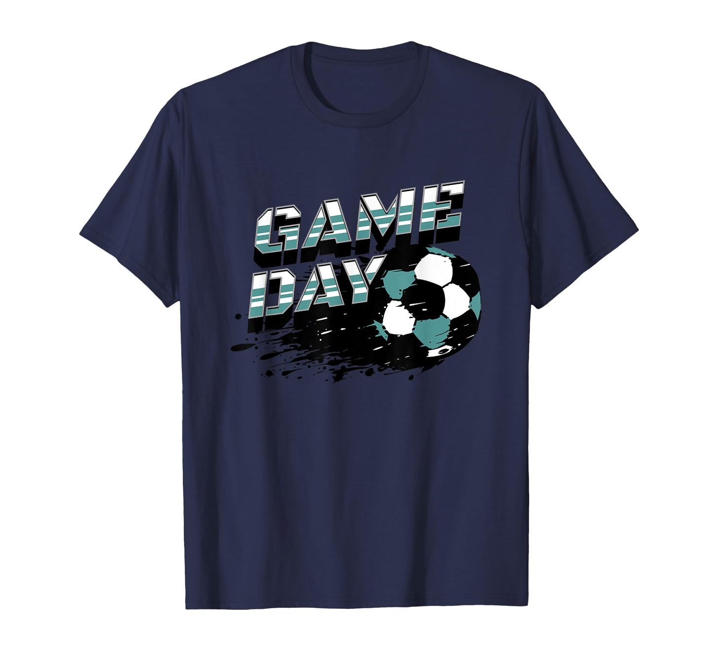Soccer Game Day Parent Gift Teal T-Shirt - Casual Everyday Wear for Adults - T-Shirt, Sweatshirt, Hoodie