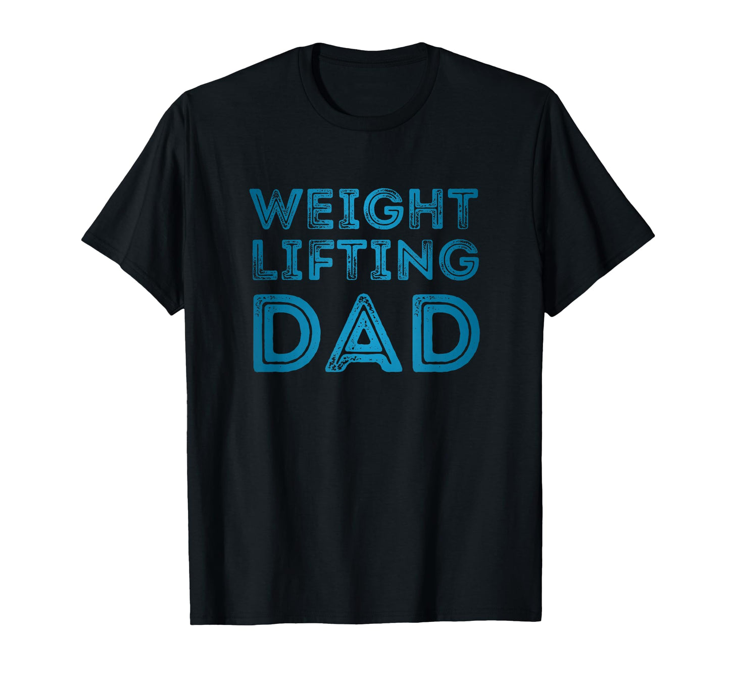Weight Lifting Dad Father Weightlifting T-Shirt - Minimalist Print Unisex - T-Shirt, Sweatshirt, Hoodie