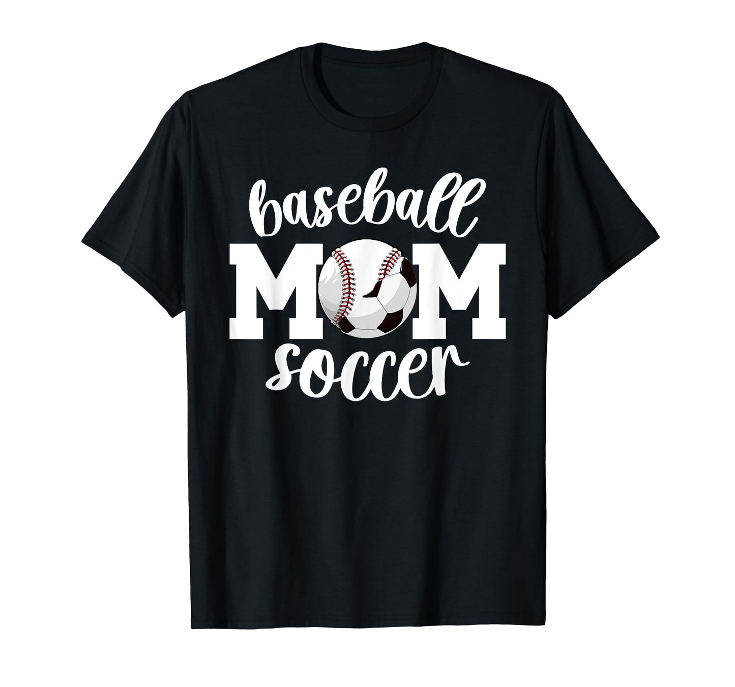 Soccer Baseball Mom Ballers Baseball T-Shirt - Novelty Apparel Unisex - T-Shirt, Sweatshirt, Hoodie