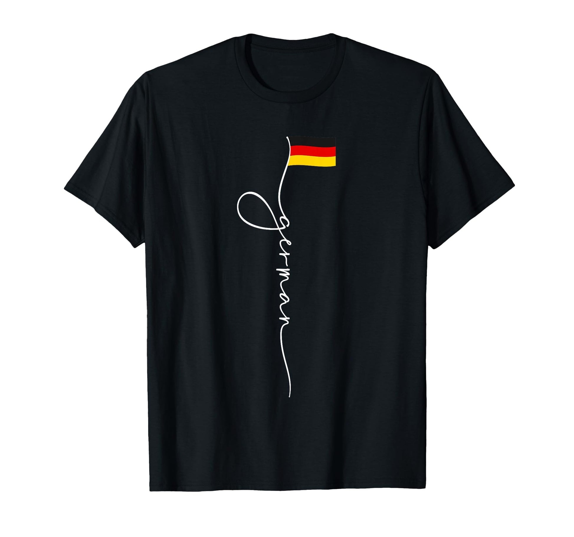 Germany Signature German Flag T-Shirt - Novelty Apparel Men Women - T-Shirt, Sweatshirt, Hoodie