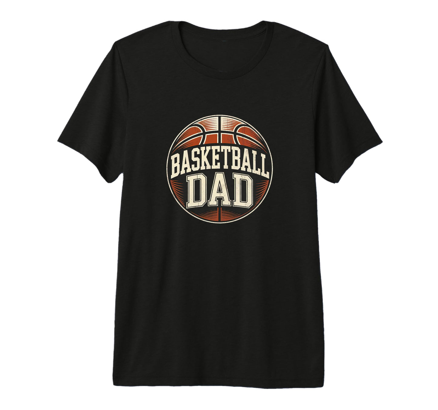 Mens Basketball Dad Fathers Day Dad T-Shirt - Novelty Apparel Men Women - T-Shirt, Sweatshirt, Hoodie