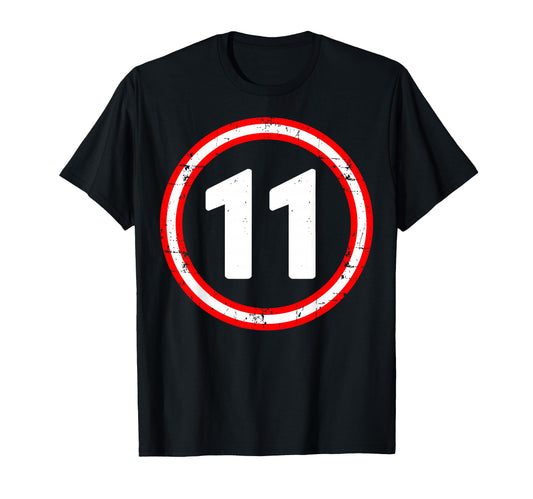 11Th Birthday Or 11 Years Old Eleven T-Shirt - Streetwear Style for Adults - T-Shirt, Sweatshirt, Hoodie