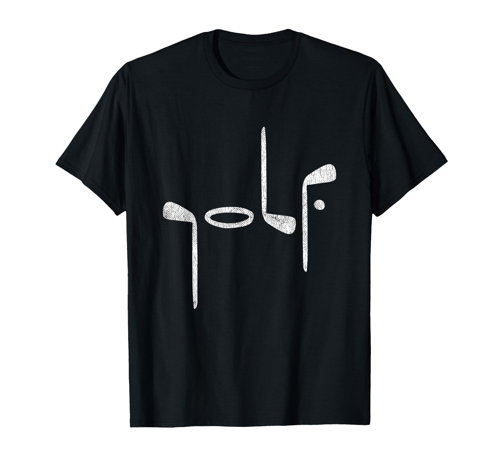 Golf Minimalist Logo Golf Fan Golfer T-Shirt - Unique Graphic for Adults - T-Shirt, Sweatshirt, Hoodie