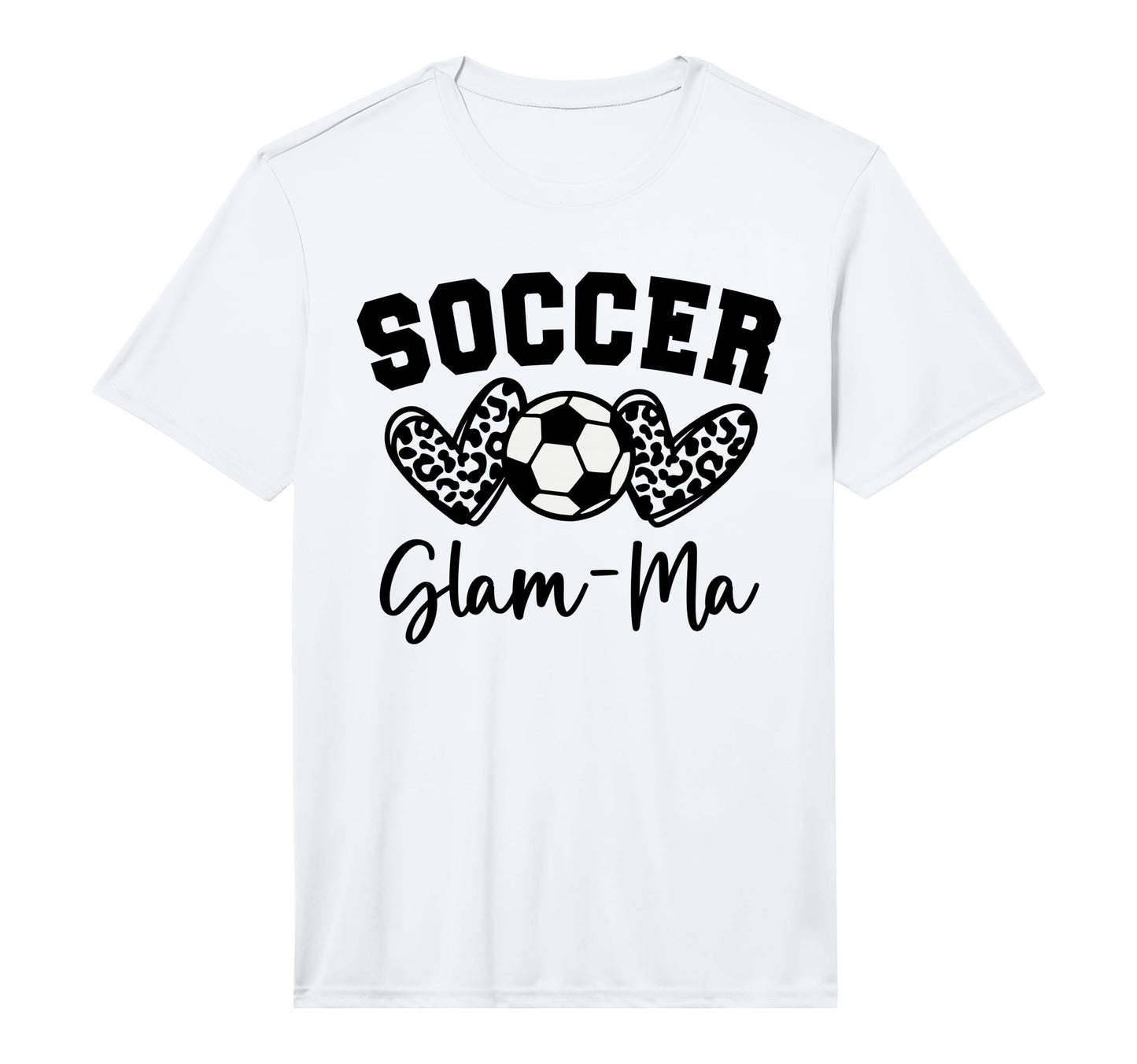 Soccer Glam Ma Matching Family T-Shirt - Minimalist Print for Adults - T-Shirt, Sweatshirt, Hoodie