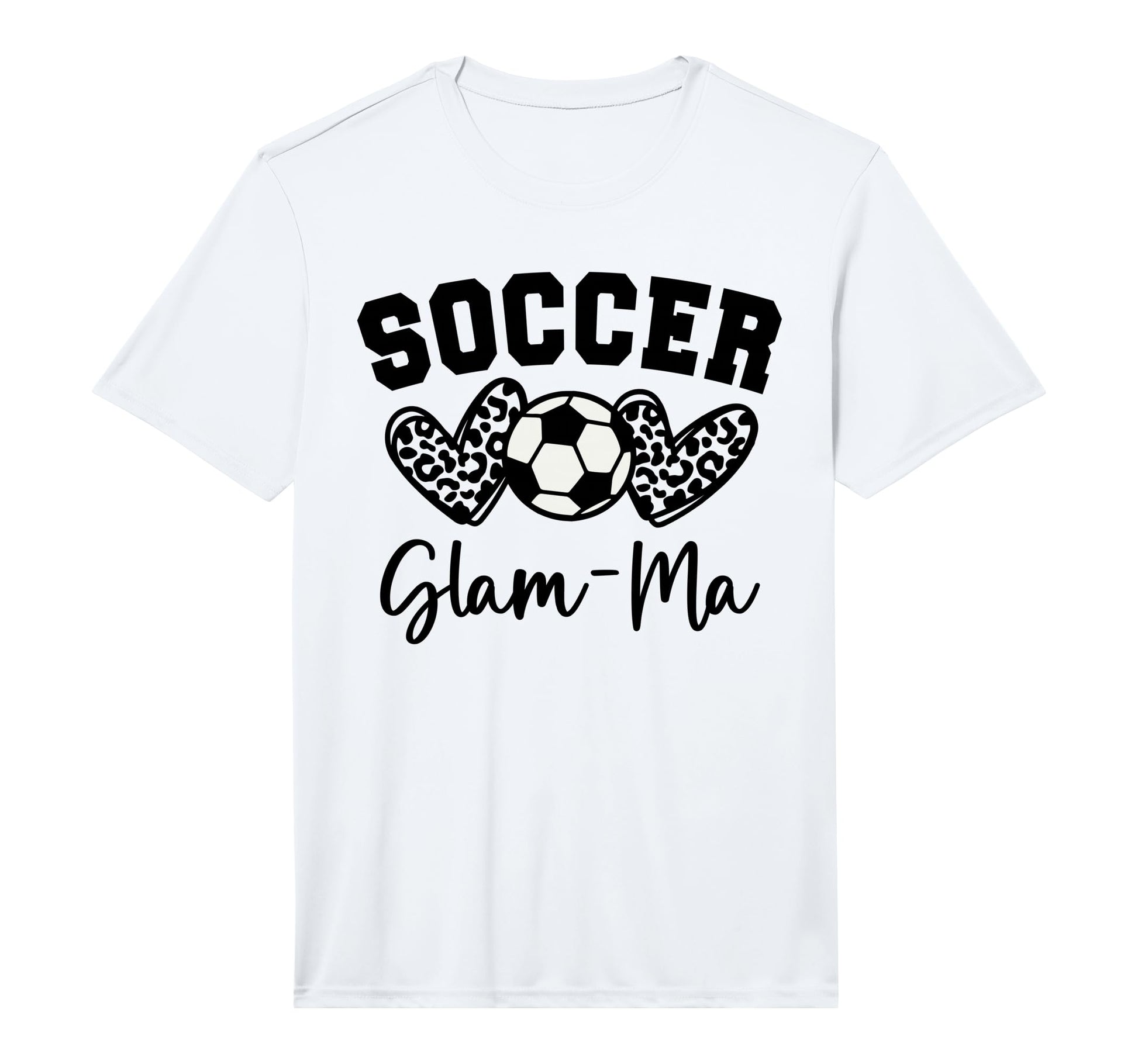 Soccer Glam Ma Matching Family T-Shirt - Minimalist Print for Adults - T-Shirt, Sweatshirt, Hoodie