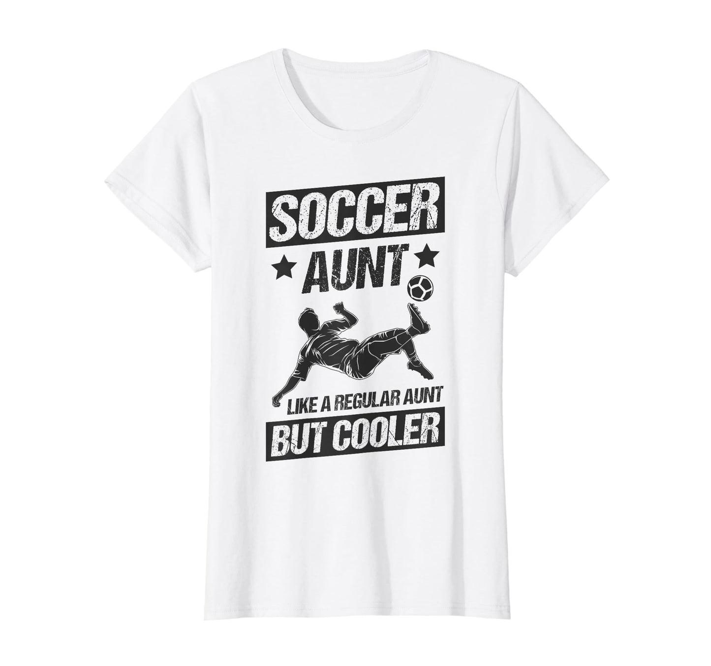 Soccer Aunt Like Regular Aunt But T-Shirt - Trendy Graphic for Adults - T-Shirt, Sweatshirt, Hoodie