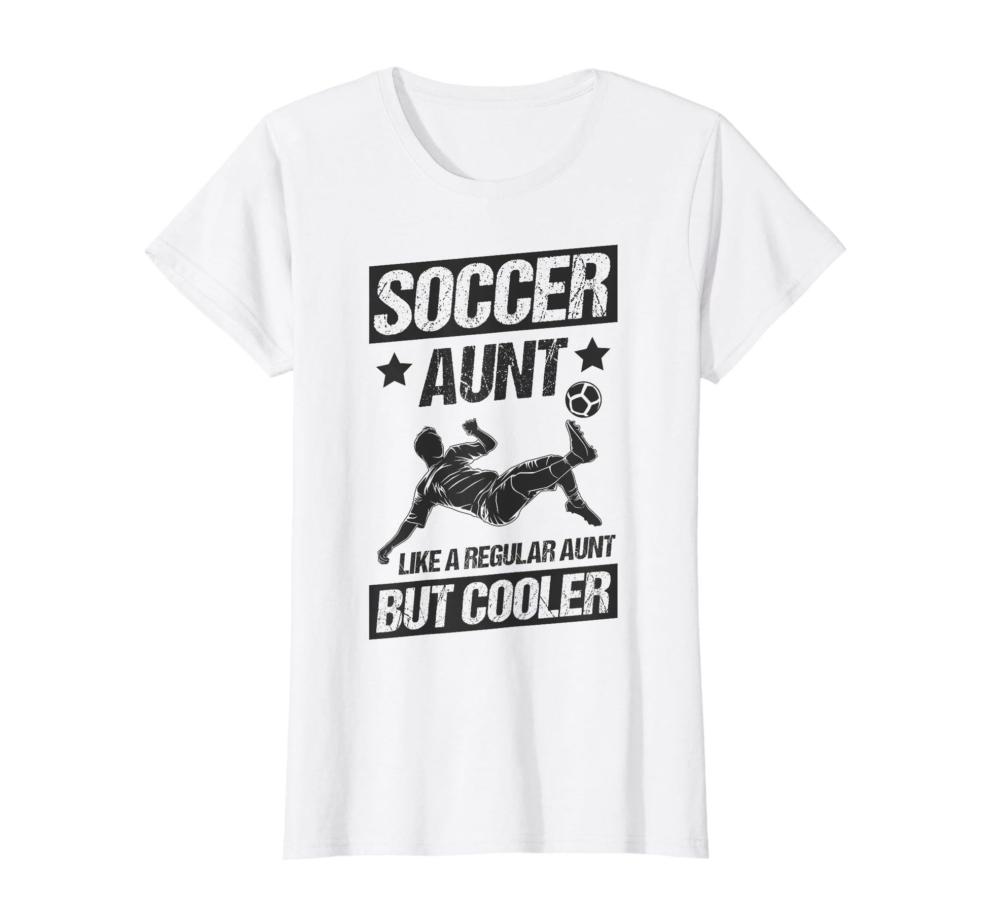 Soccer Aunt Like Regular Aunt But T-Shirt - Trendy Graphic for Adults - T-Shirt, Sweatshirt, Hoodie