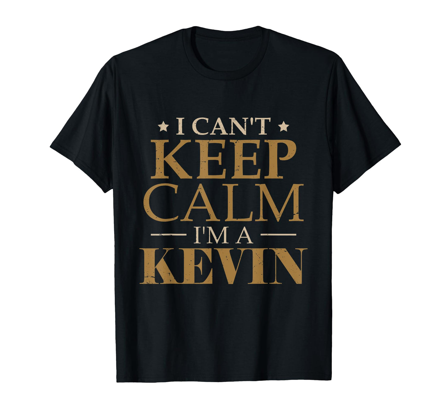 Birthday Kevin Personalized Forename Dad T-Shirt - Minimalist Print Unisex - T-Shirt, Sweatshirt, Hoodie