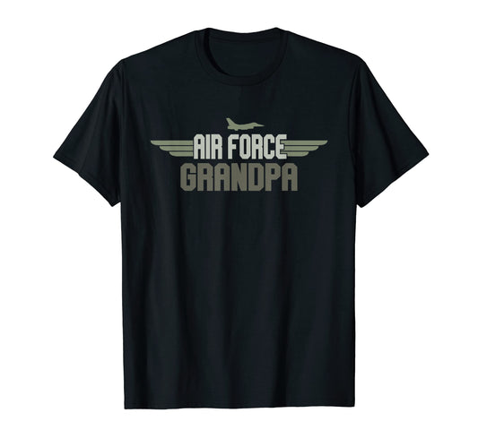 Air Force Grandpa Us Air Force Usaf T-Shirt - Custom Art Print for Adults - T-Shirt, Sweatshirt, Hoodie