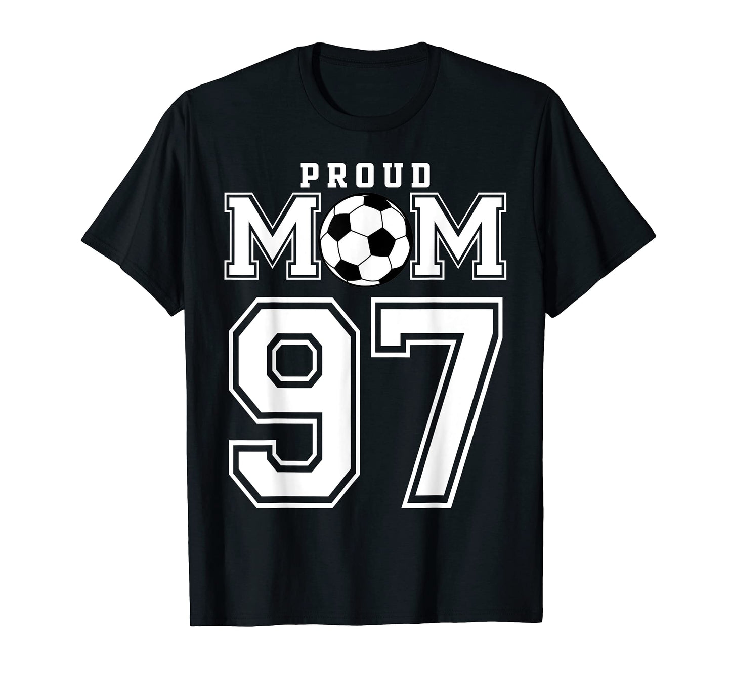 Number 97 Custom Proud Soccer Futbol T-Shirt - Aesthetic Graphic Unisex - T-Shirt, Sweatshirt, Hoodie