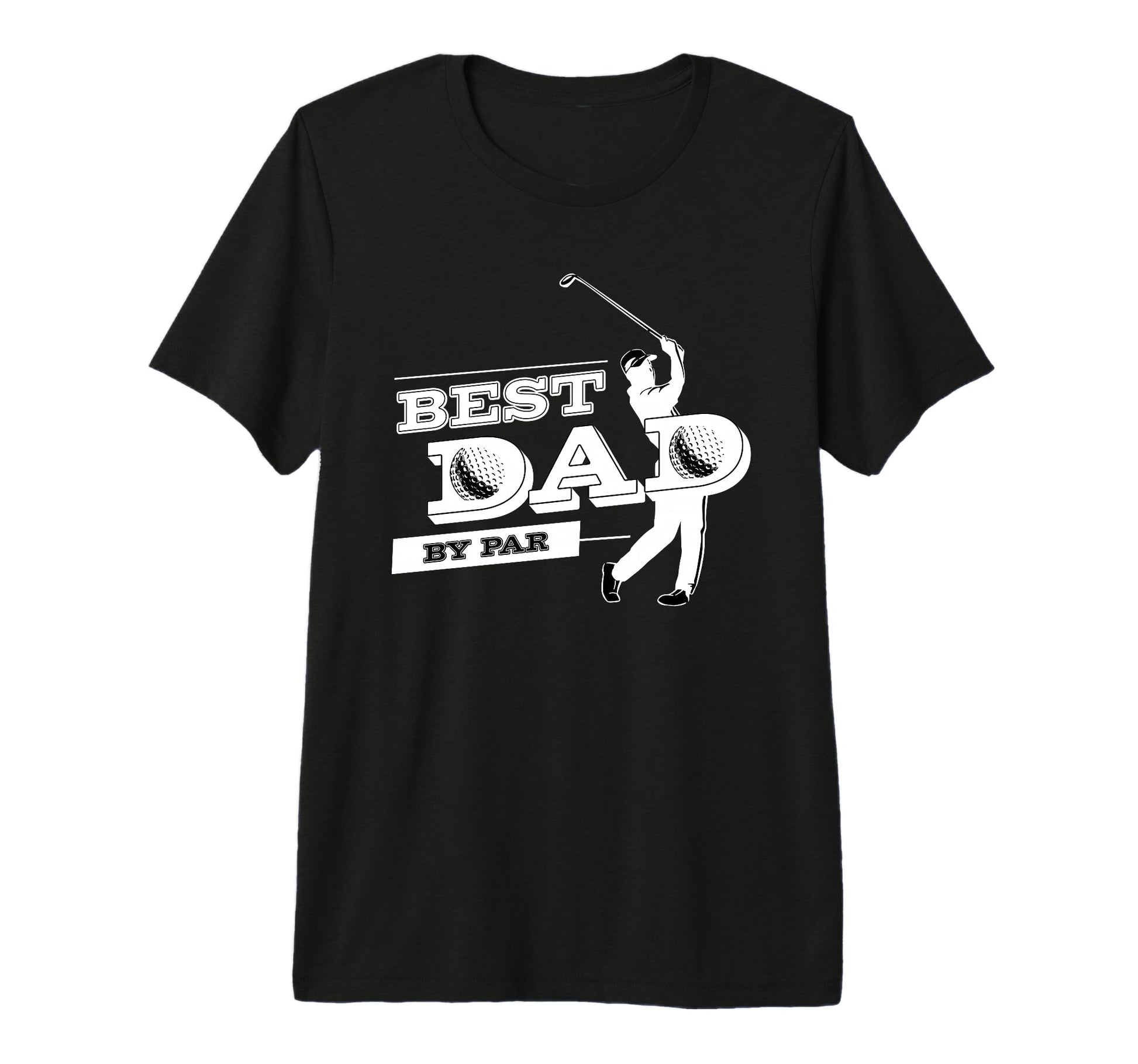Mens Fathers Day Golf Best Dad Par T-Shirt - Aesthetic Graphic Men Women - T-Shirt, Sweatshirt, Hoodie