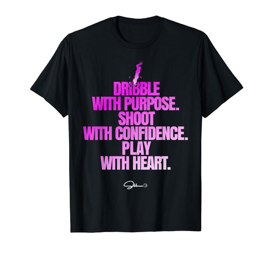 Basketball Motivational Basketball T-Shirt - Minimalist Print Men Women - T-Shirt, Sweatshirt, Hoodie