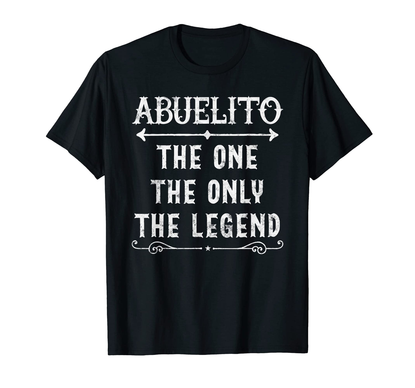Abuelito One Only Legend Fathers Day T-Shirt - Minimalist Print Men Women - T-Shirt, Sweatshirt, Hoodie