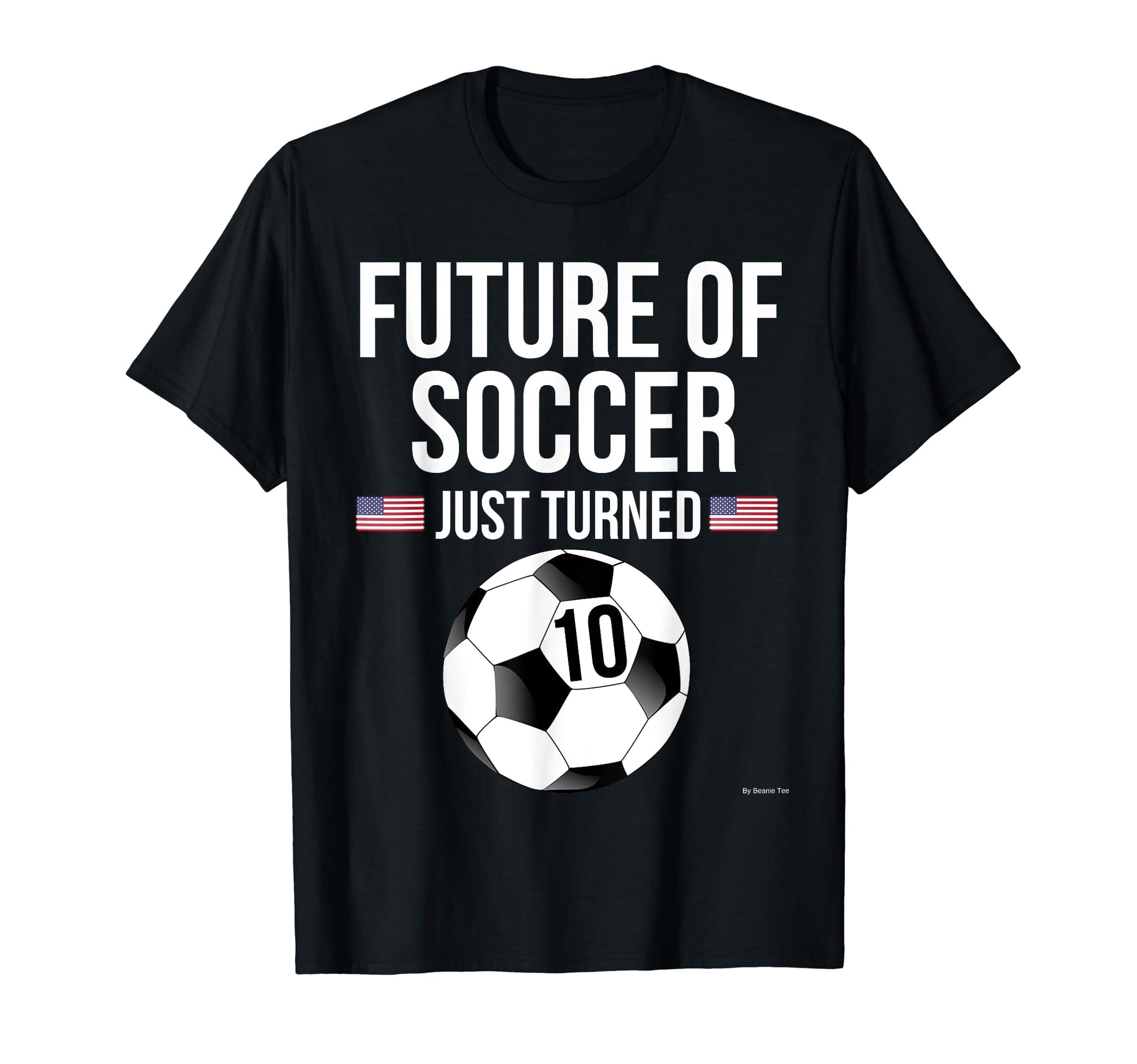 10Th Birthday Soccer 10 Year Old T-Shirt - Aesthetic Graphic for Adults - T-Shirt, Sweatshirt, Hoodie