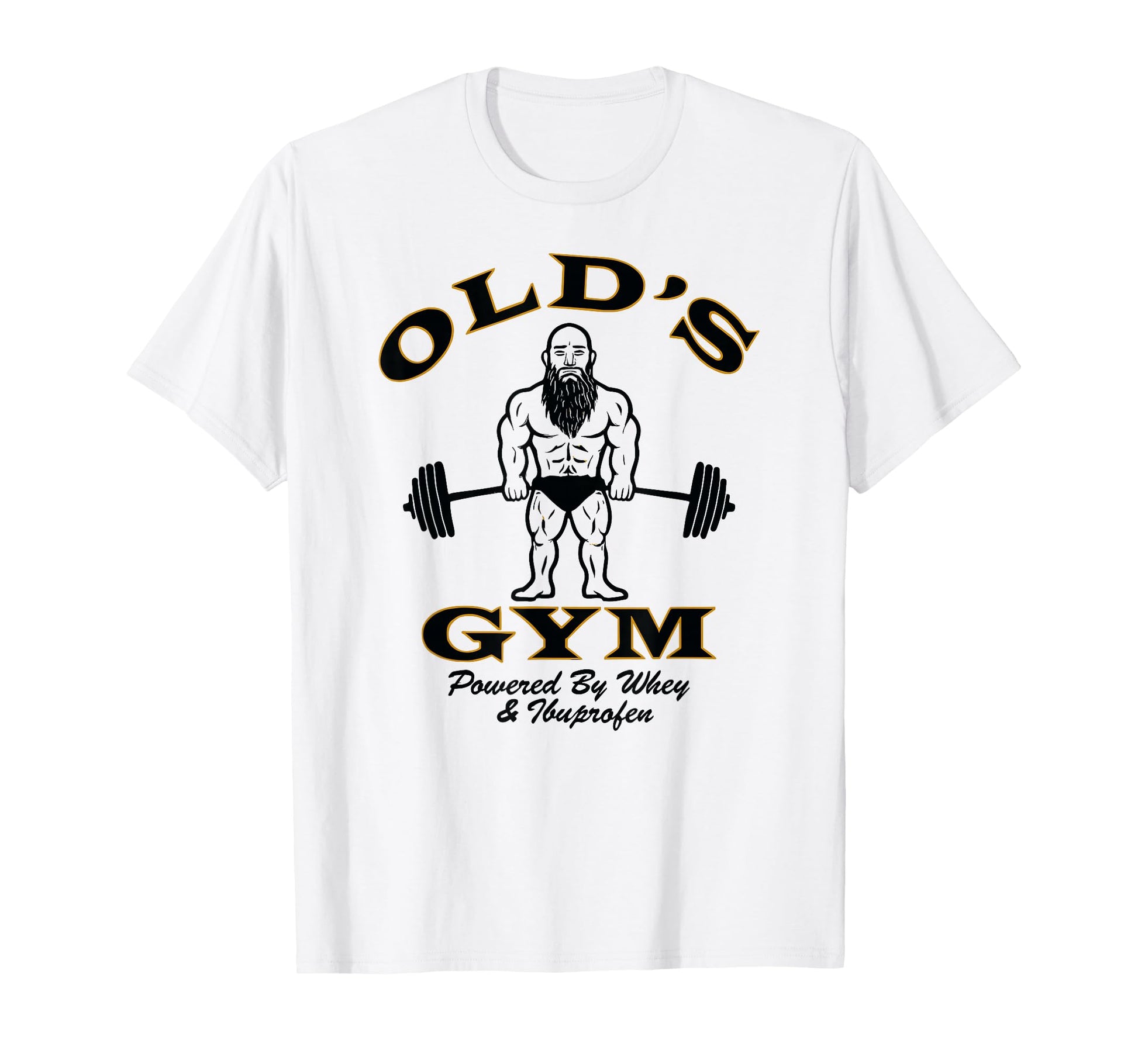 Olds Gym Logo Workout Dad Grandpa T-Shirt - Minimalist Print for Adults - T-Shirt, Sweatshirt, Hoodie