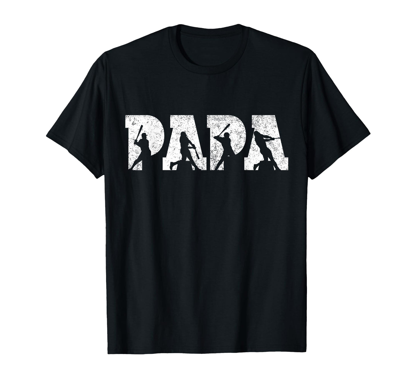 Baseball Papa Baseball Fathers Day T-Shirt - Graphic Print for Adults - T-Shirt, Sweatshirt, Hoodie