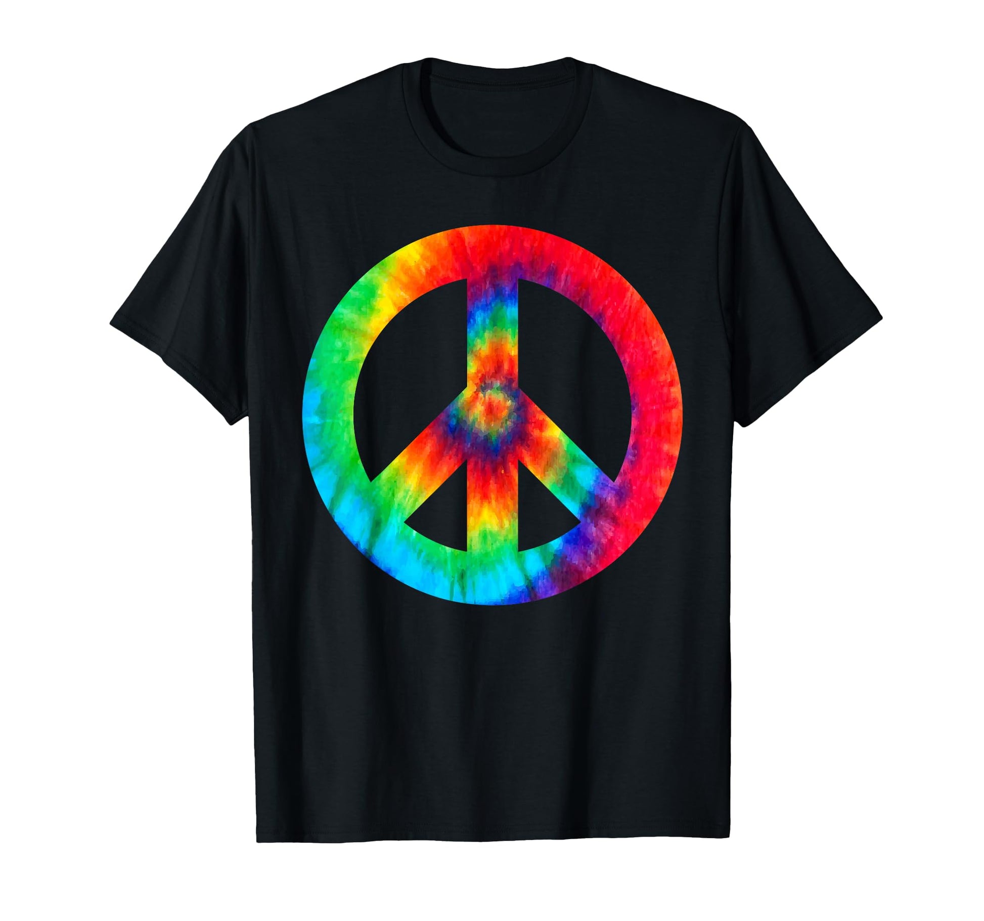 Peace Sign Tie Dye And T-Shirt - Novelty Apparel for Adults - T-Shirt, Sweatshirt, Hoodie