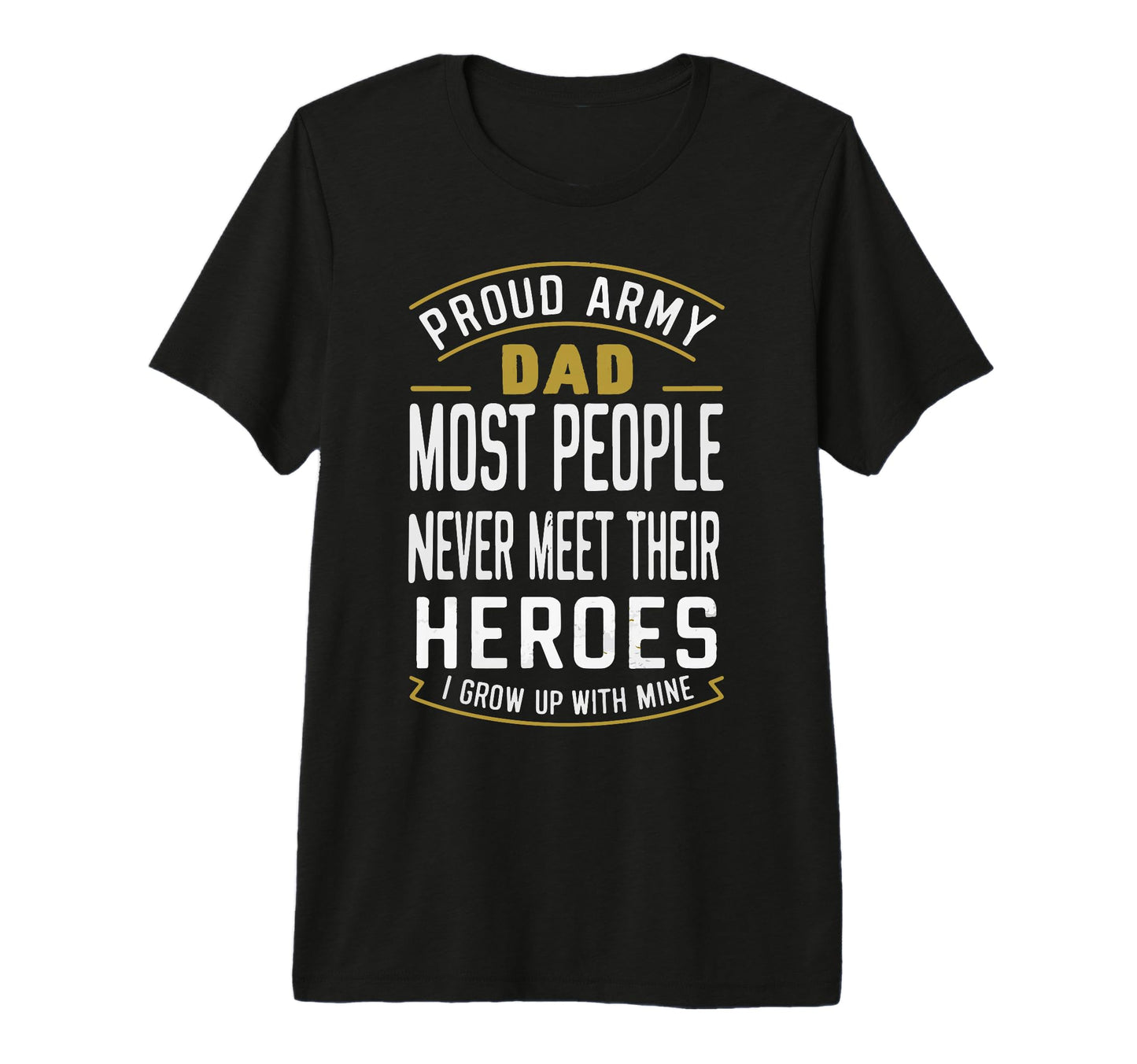 Proud Army Dad Military Pride T-Shirt - Aesthetic Graphic Men Women - T-Shirt, Sweatshirt, Hoodie