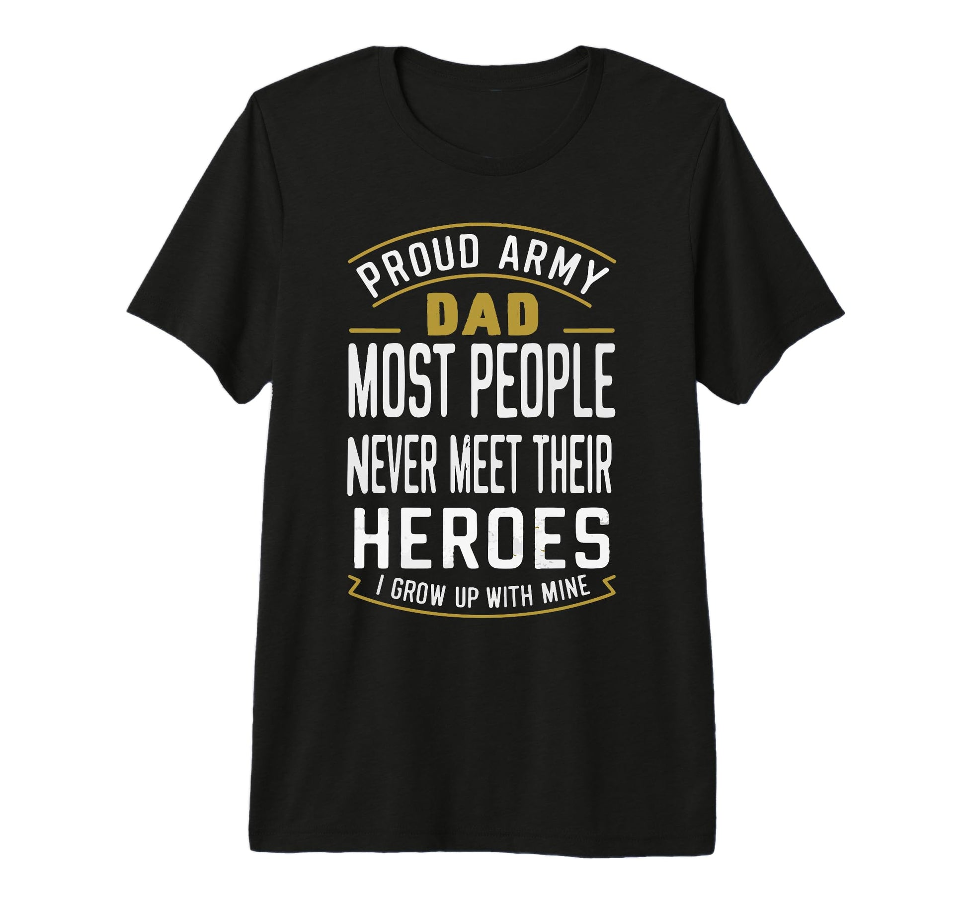 Proud Army Dad Military Pride T-Shirt - Aesthetic Graphic Men Women - T-Shirt, Sweatshirt, Hoodie