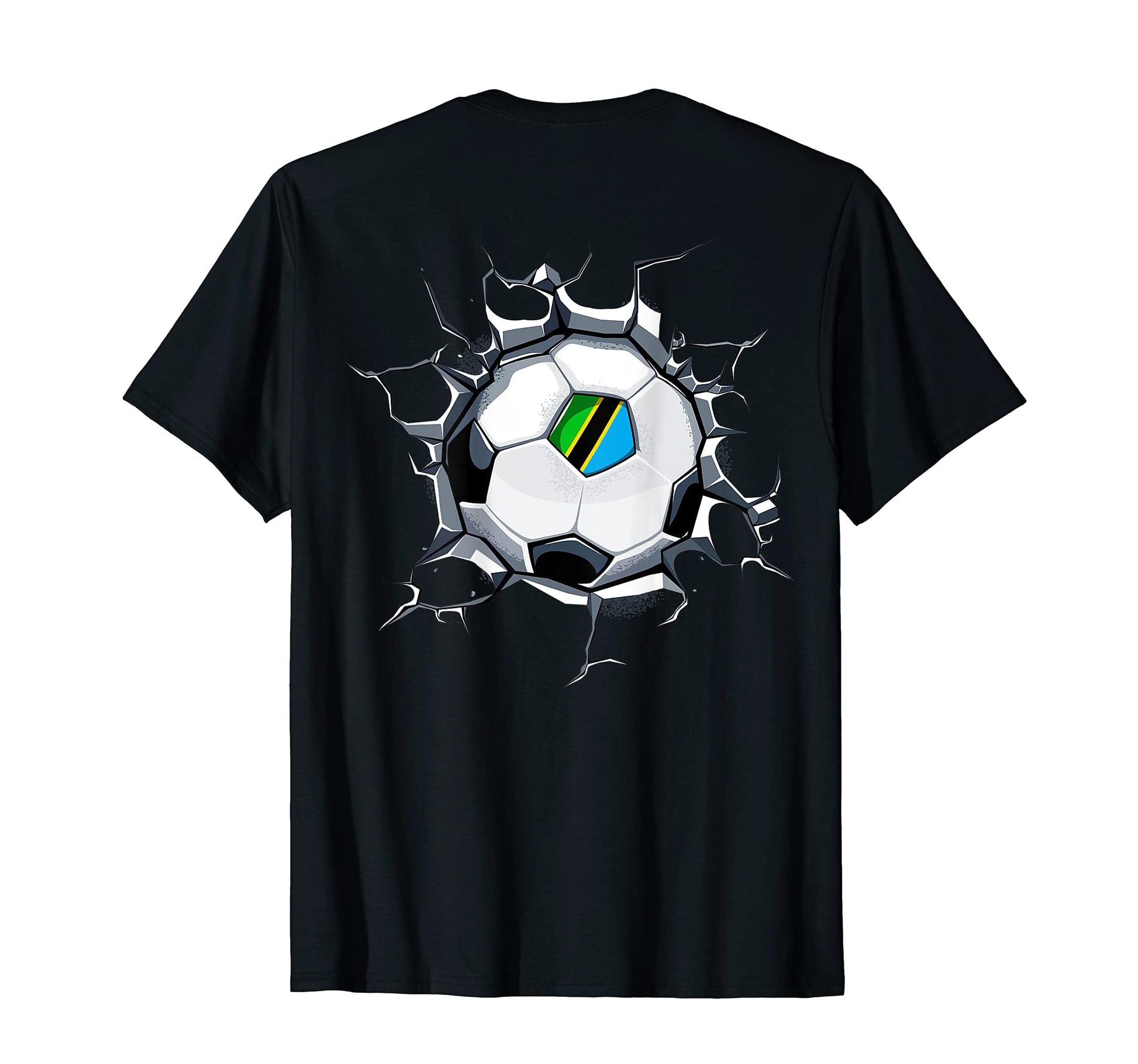 Tanzania Soccer Fans Jersey Proud T-Shirt - Unique Graphic Men Women - T-Shirt, Sweatshirt, Hoodie