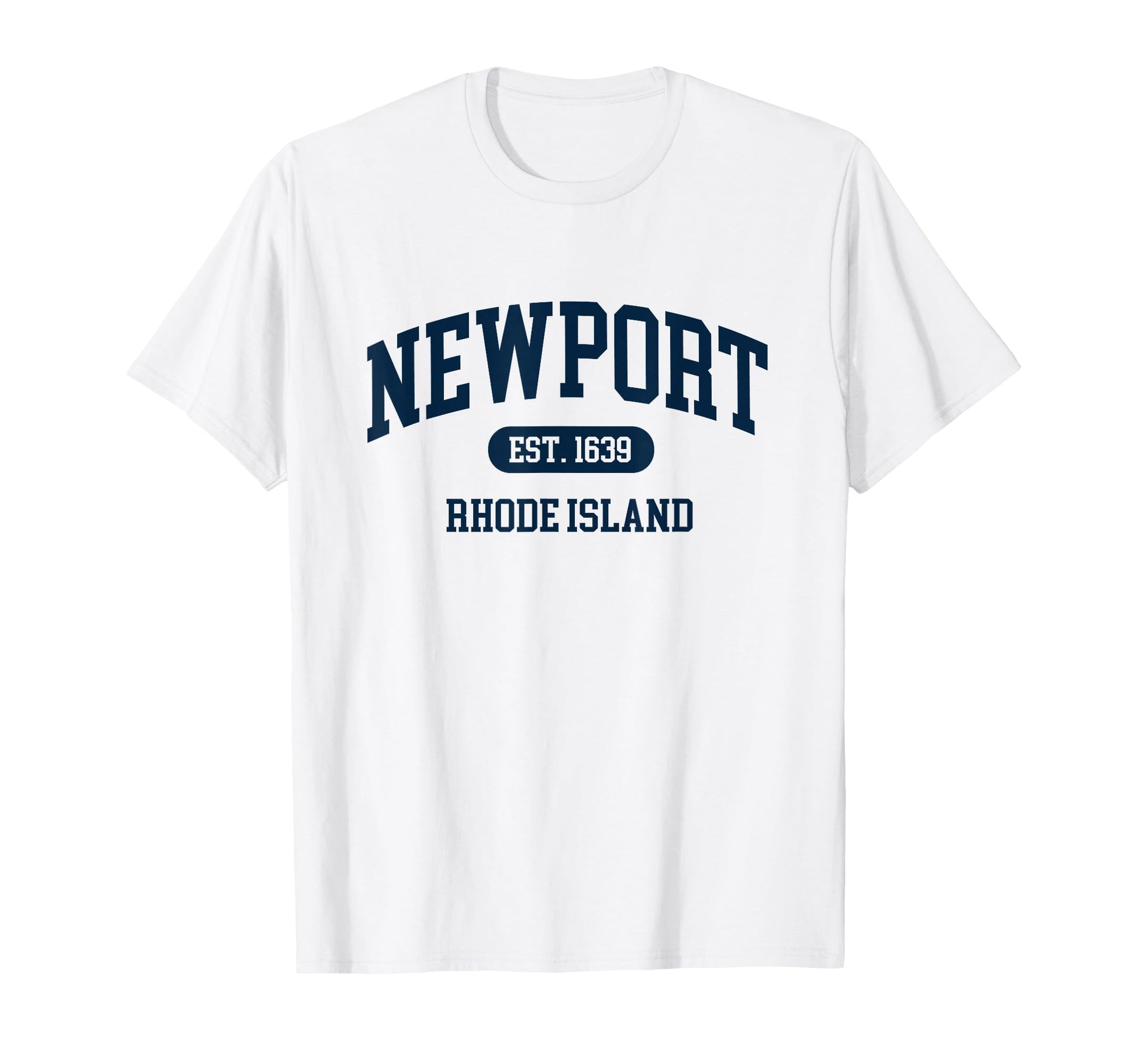 Newport Rhode Island Established T-Shirt - Casual Everyday Wear Unisex - T-Shirt, Sweatshirt, Hoodie
