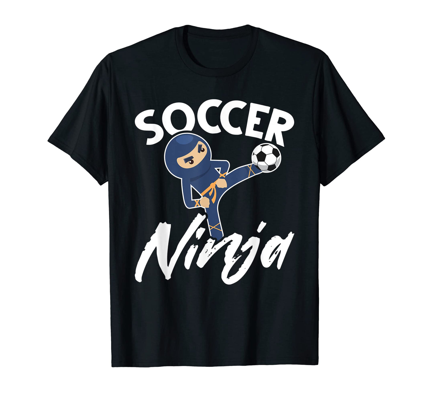 Ninja Soccer Player T-Shirt - Graphic Print for Adults - T-Shirt, Sweatshirt, Hoodie