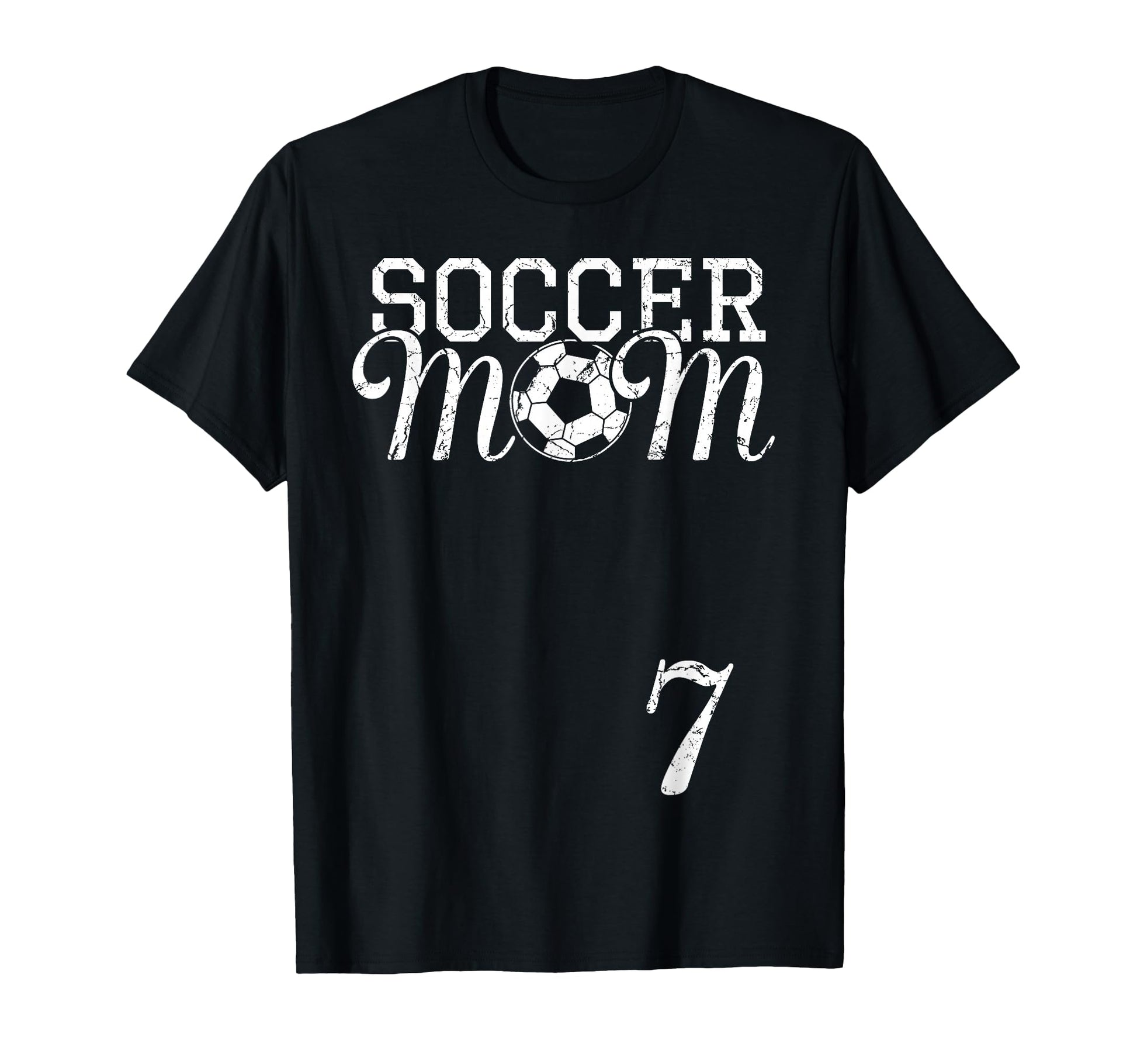 Soccer Mom Jersey Number 7 Favorite T-Shirt - Aesthetic Graphic for Adults - T-Shirt, Sweatshirt, Hoodie