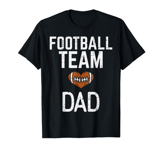 American Football Team Dad Family T-Shirt - Aesthetic Graphic Unisex - T-Shirt, Sweatshirt, Hoodie