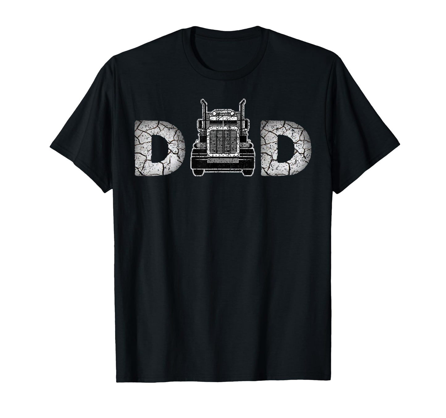 Funny My Dad Is Trucker Family Mom T-Shirt - Novelty Apparel for Adults - T-Shirt, Sweatshirt, Hoodie