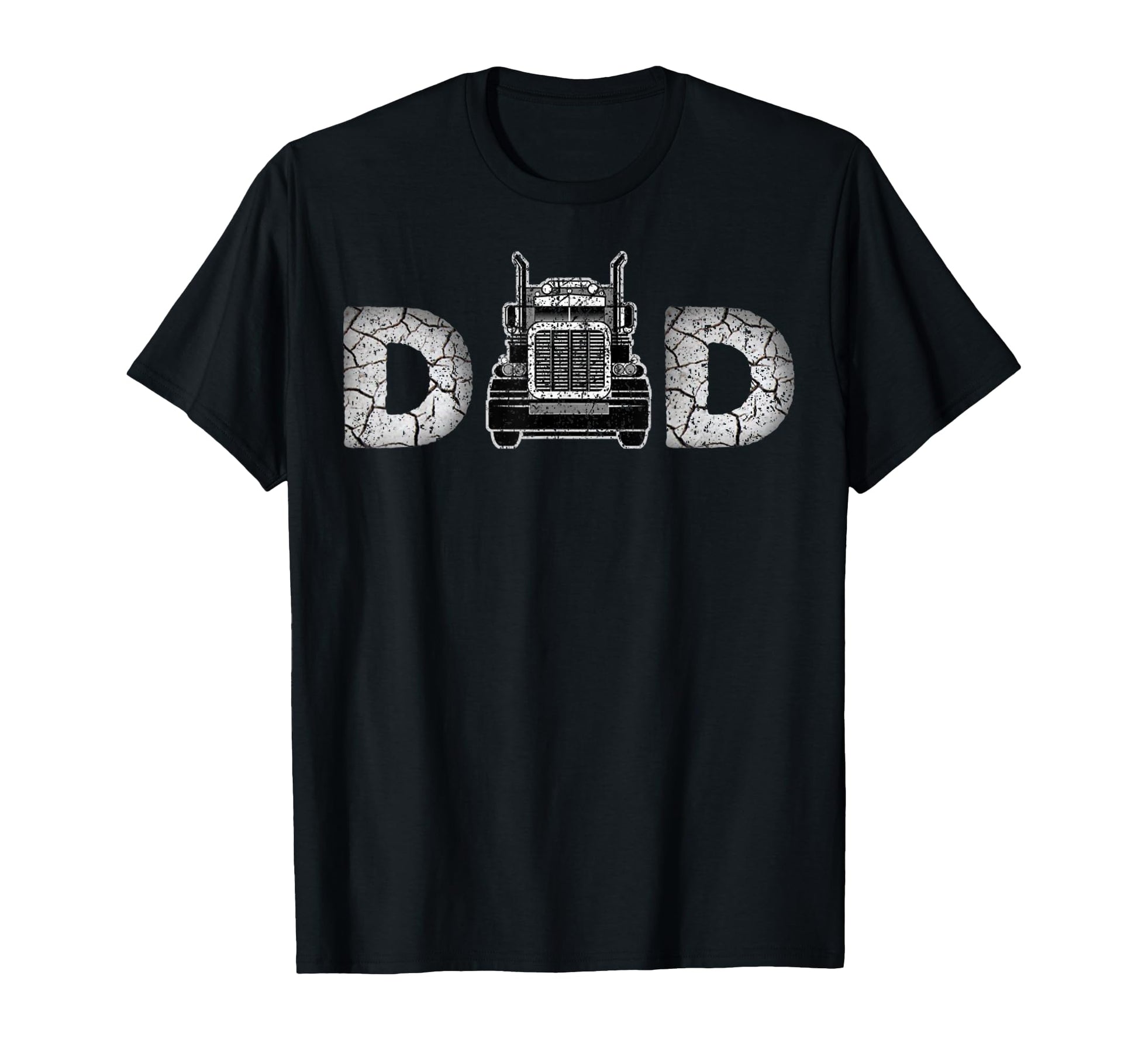 Funny My Dad Is Trucker Family Mom T-Shirt - Novelty Apparel for Adults - T-Shirt, Sweatshirt, Hoodie