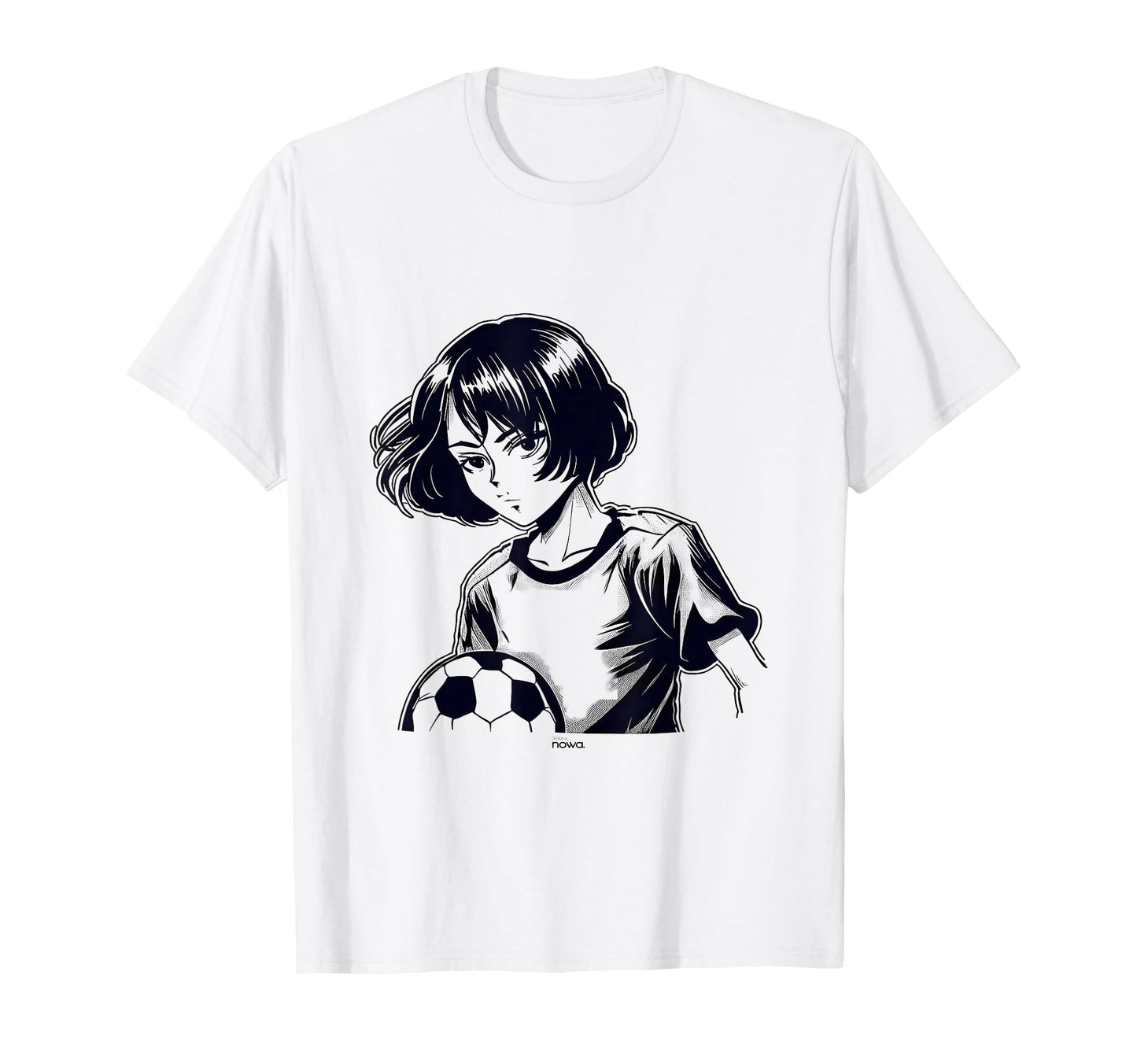 Funny Manga Comic Soccer Football T-Shirt - Aesthetic Graphic Men Women - T-Shirt, Sweatshirt, Hoodie