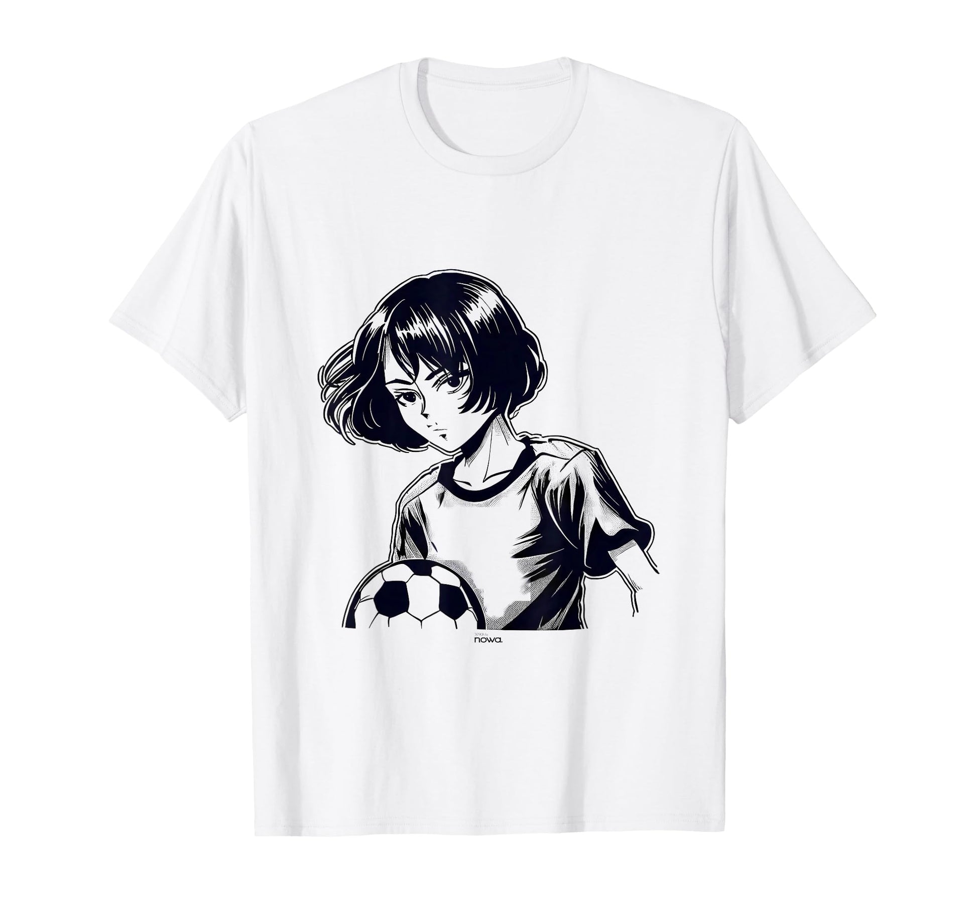 Funny Manga Comic Soccer Football T-Shirt - Aesthetic Graphic Men Women - T-Shirt, Sweatshirt, Hoodie