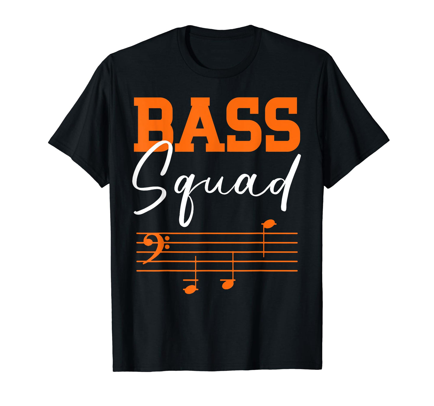 Bass Squad Music Choir Musician Theater T-Shirt - Custom Art Print Unisex - T-Shirt, Sweatshirt, Hoodie