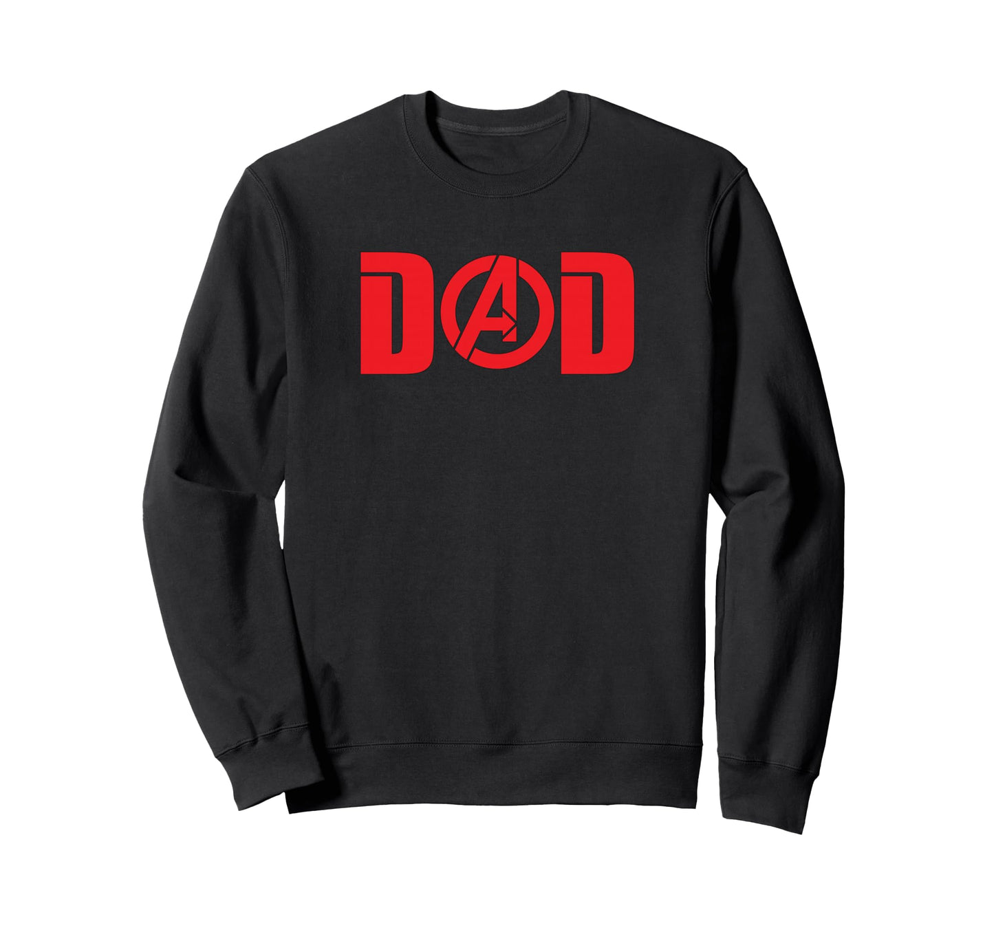Marvel Avengers Dad Avengers Symbol Sweatshirt - Graphic Print Unisex - T-Shirt, Sweatshirt, Hoodie