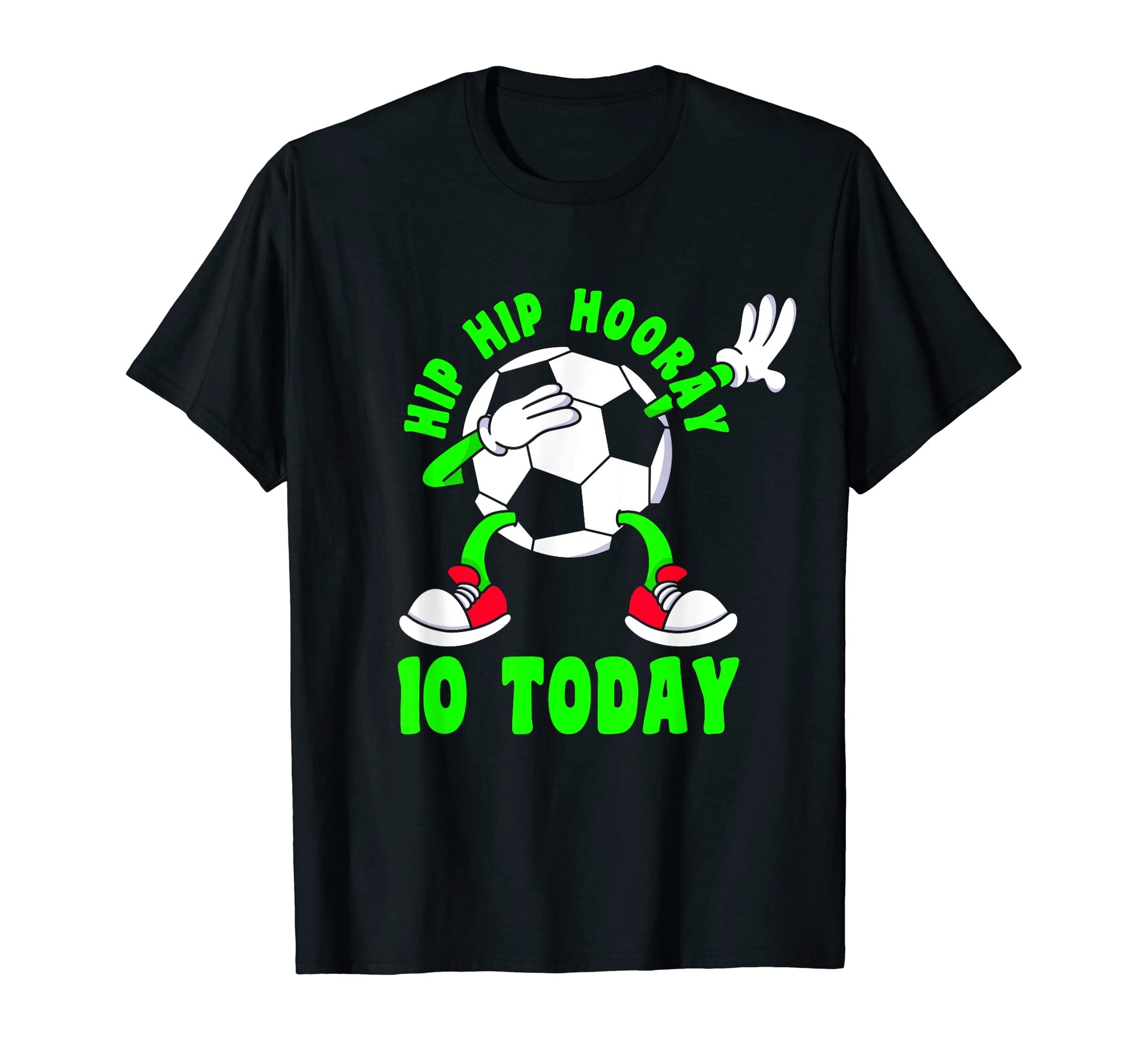 Happy 10 Birthday 10 Year Old T-Shirt - Custom Art Print for Adults - T-Shirt, Sweatshirt, Hoodie