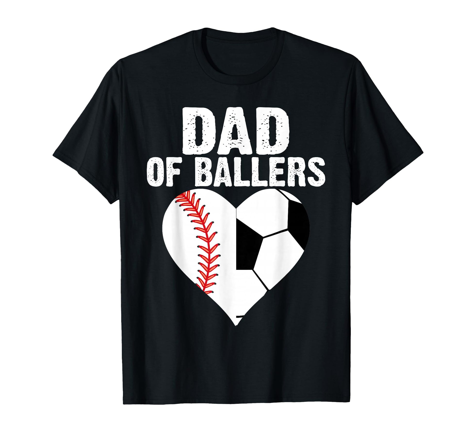 Dad Ballers Father Son Soccer T-Shirt - Fun Novelty Design for Adults - T-Shirt, Sweatshirt, Hoodie
