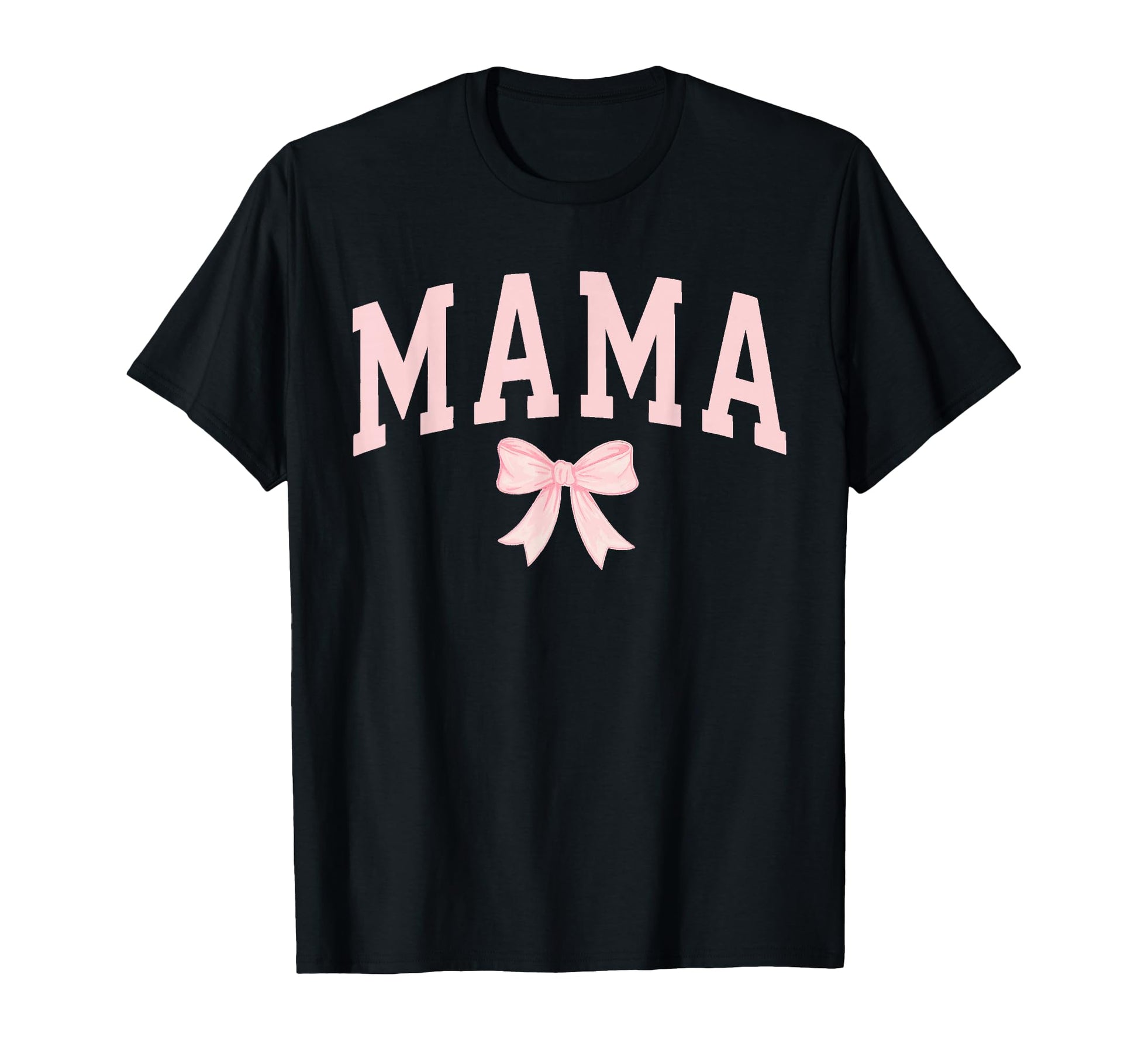 Coquette Bow Mama Mom Mothers Day T-Shirt - Novelty Apparel for Adults - T-Shirt, Sweatshirt, Hoodie