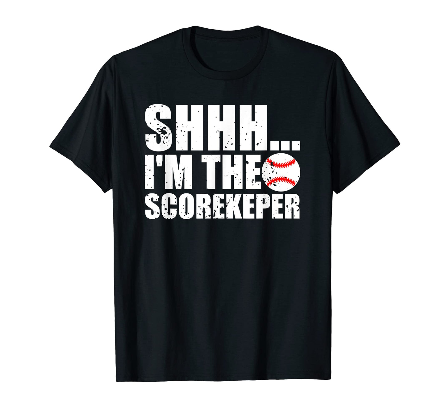 Mens Baseball Scorekeeper Funny Dad T-Shirt - Unique Graphic for Adults - T-Shirt, Sweatshirt, Hoodie